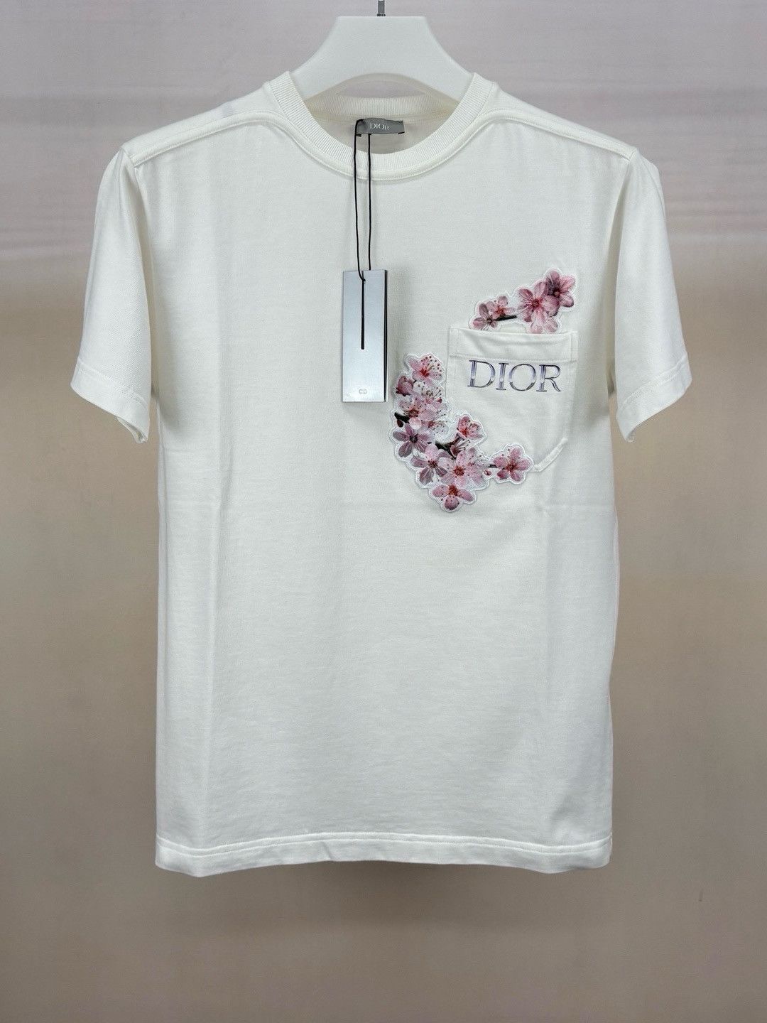 Dior Dior Cherry Blossom T-Shirt Size L Size US L / EU 52-54 / 3 - 1 Thumbnail