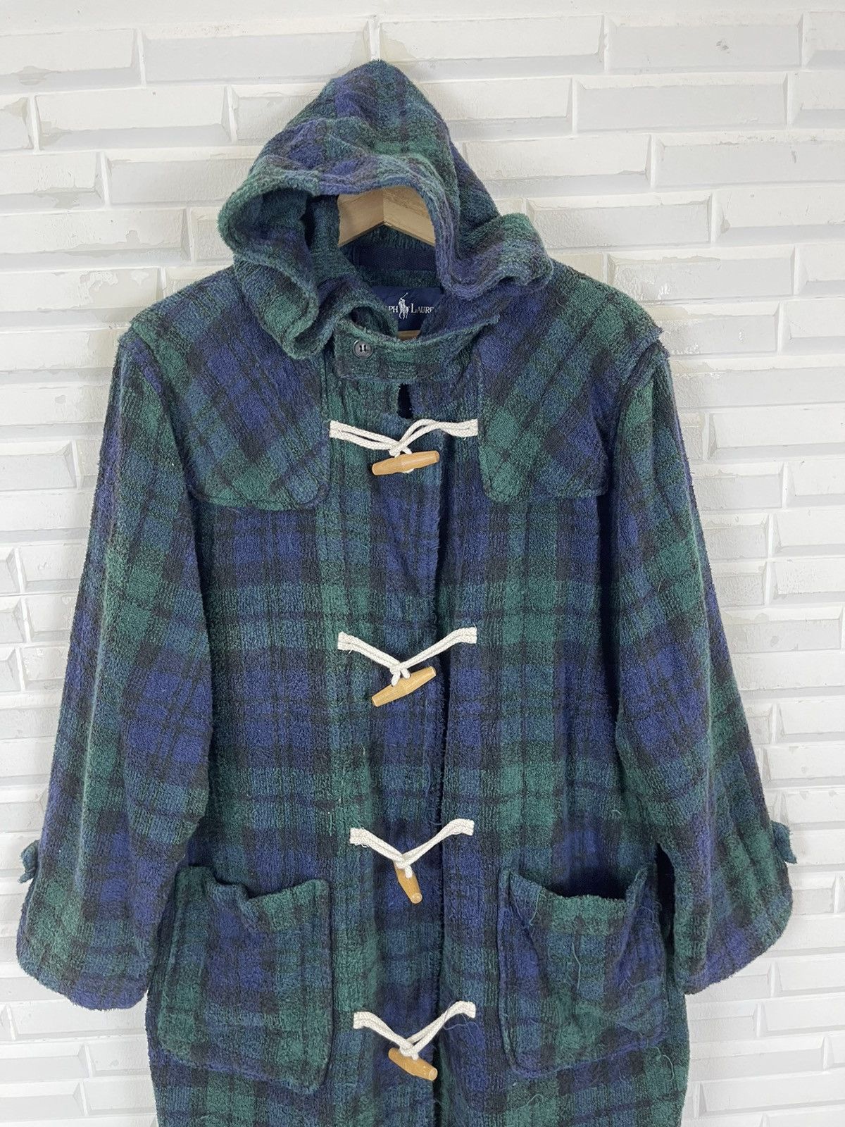 Polo Ralph Lauren × Ralph Lauren × Vintage VINTAGE FLEECE RALPH LAUREN POLO DUFFLE LONG COAT Size US M / EU 48-50 / 2 - 6 Thumbnail