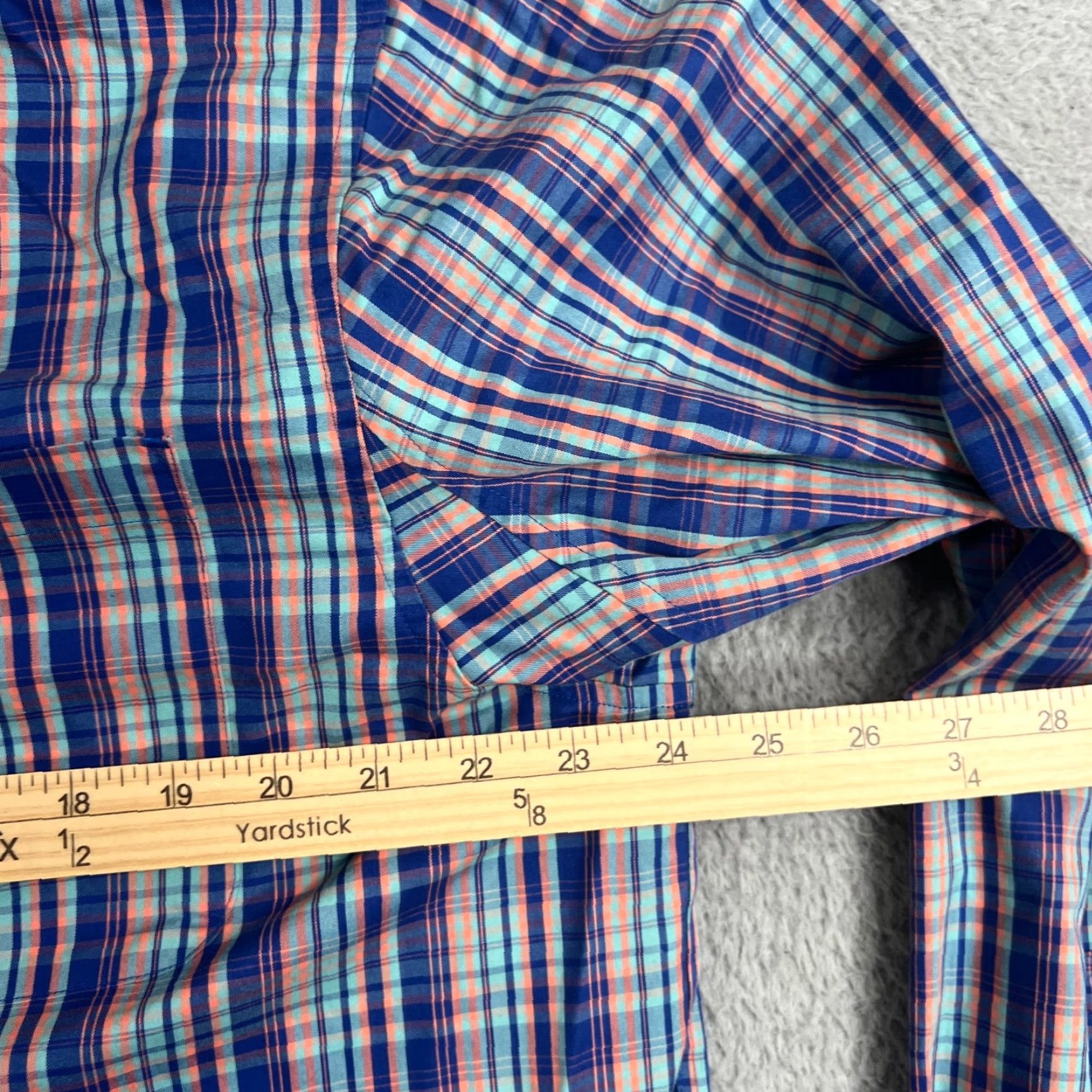 CO Duluth Wrinkle Fighter Multicolor Plaid L/S Shirt Men Regular Large Button-Up Pocketed Cotton Size US L / EU 52-54 / 3 - 5 Thumbnail