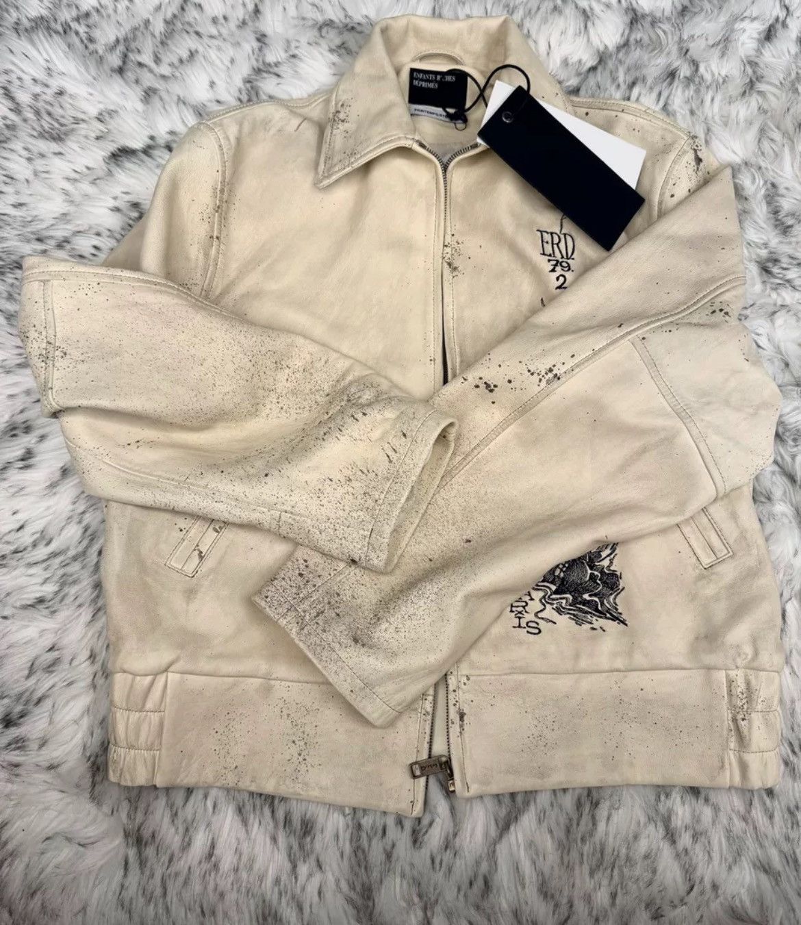 Enfants Riches Deprimes ERD 24SS ジャケット Enfants Riches Deprimes ERD 24SS makes leather jacket