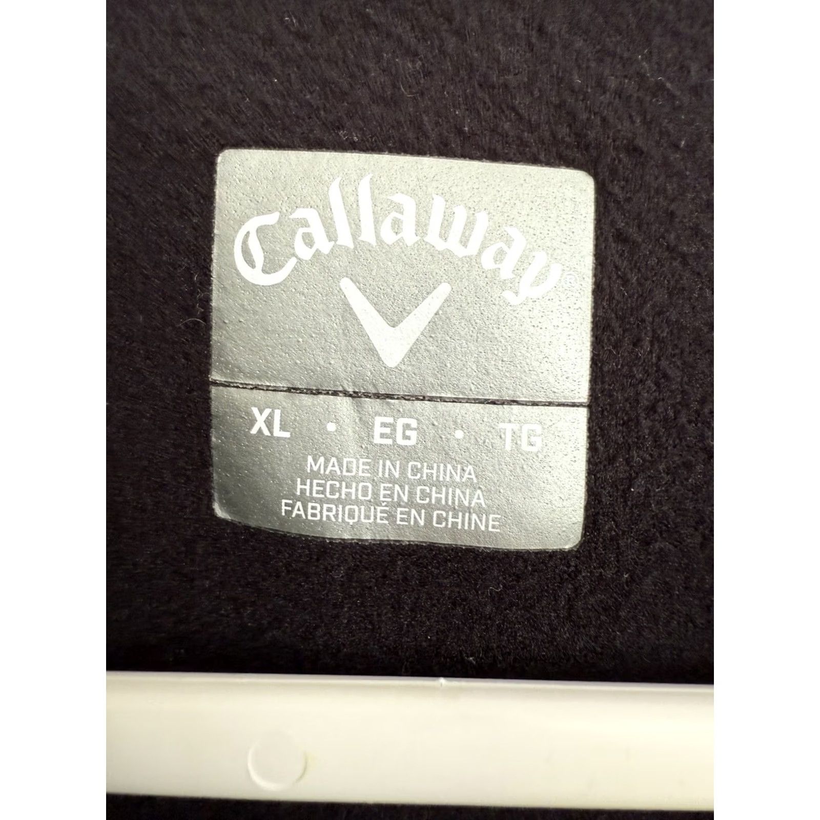 Callaway Callaway Golf Pullover Men's XL Black Quarter Zip Athleisure Outdoor Size US XL / EU 56 / 4 - 5 Thumbnail