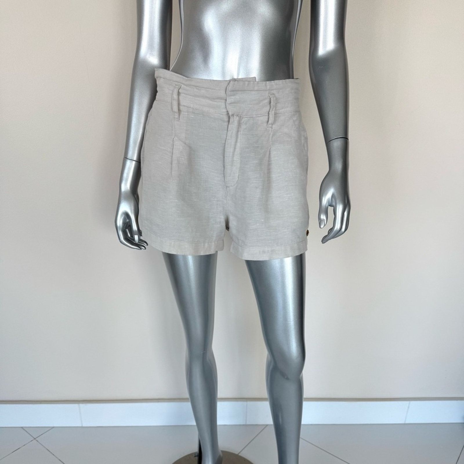 Other Christian Siriano women linen shorts size S Size 27" / US 4 / IT 40 - 1 Thumbnail