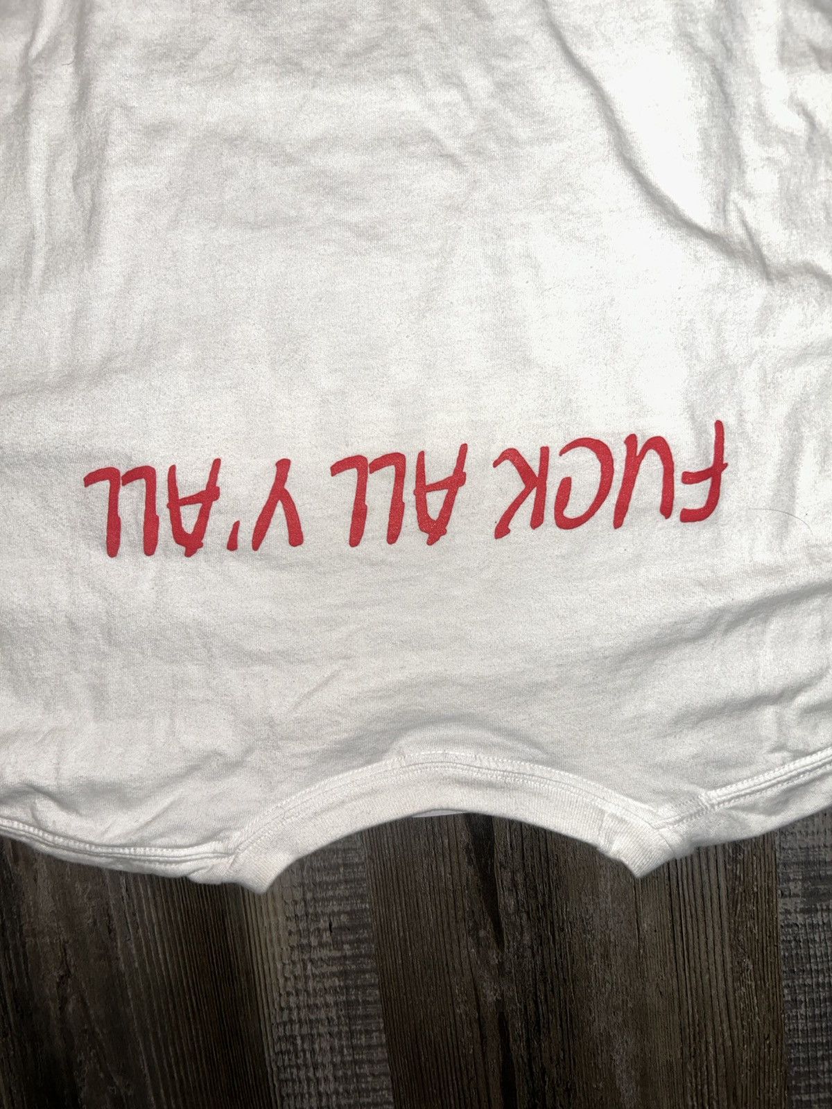 Supreme Supreme Fuck All Yall Tee Size US L / EU 52-54 / 3 - 5 Thumbnail