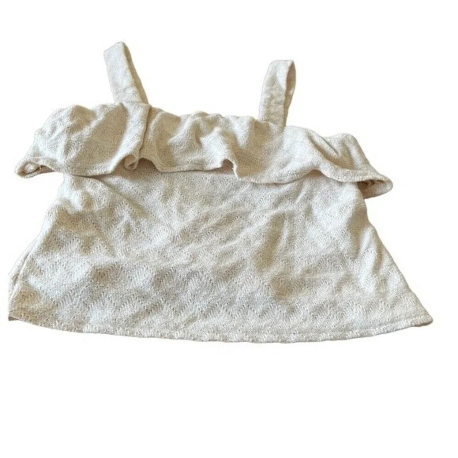 Madewell Madewell ruffled boho tank top, size XS Size XS / US 0-2 / IT 36-38 - 1 Thumbnail