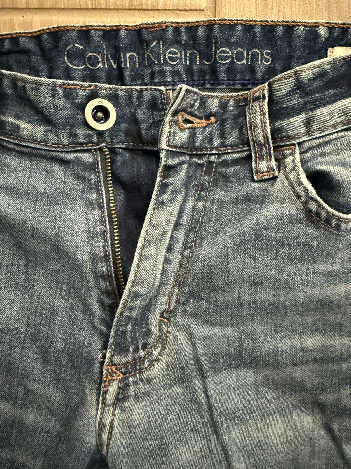 Calvin Klein Calvin Klein Slim Denim Jeans Size US 30 / EU 46 - 3 Thumbnail