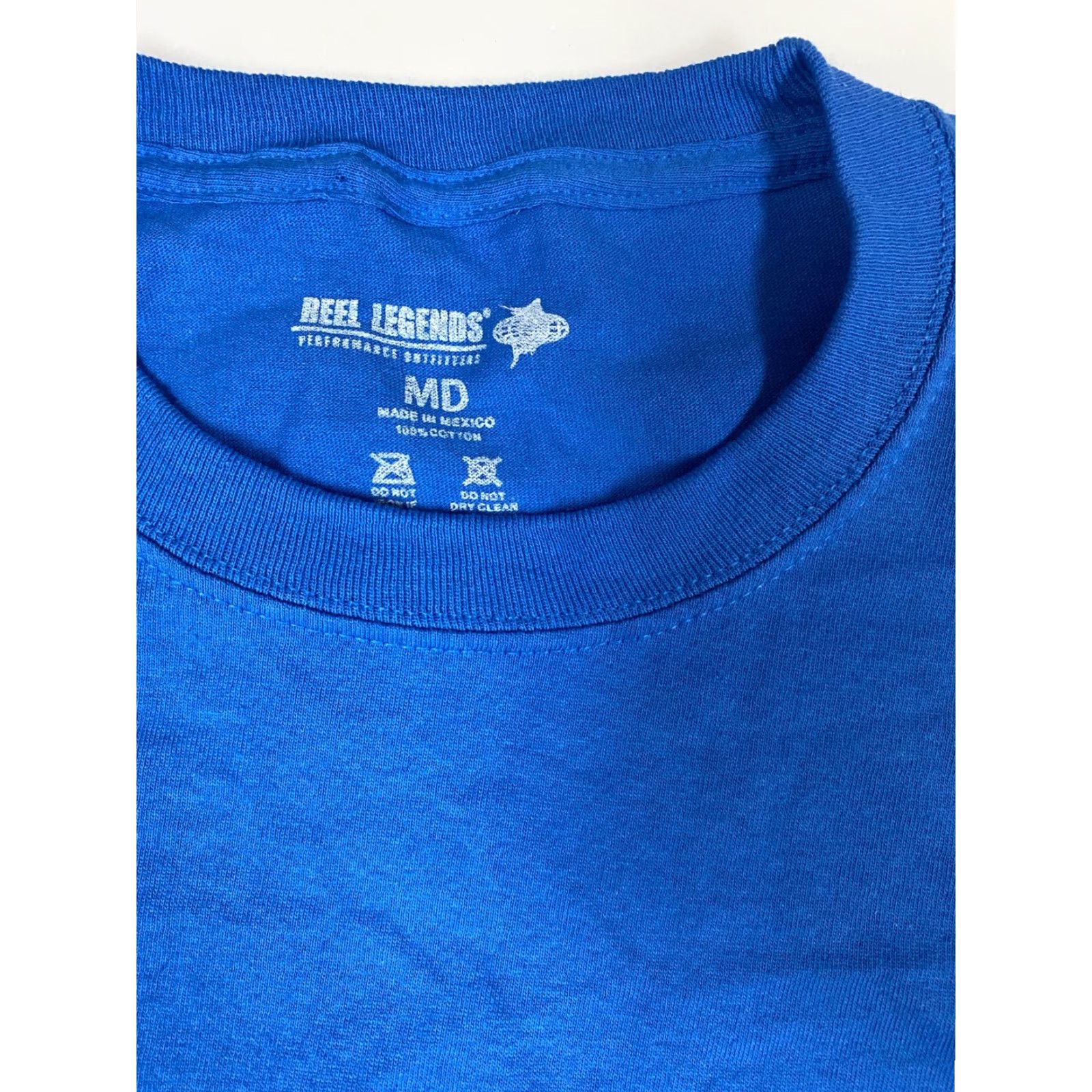 Vintage Reel Legends Shirt mens Medium blue from sea to shining sea Size US M / EU 48-50 / 2 - 4 Thumbnail