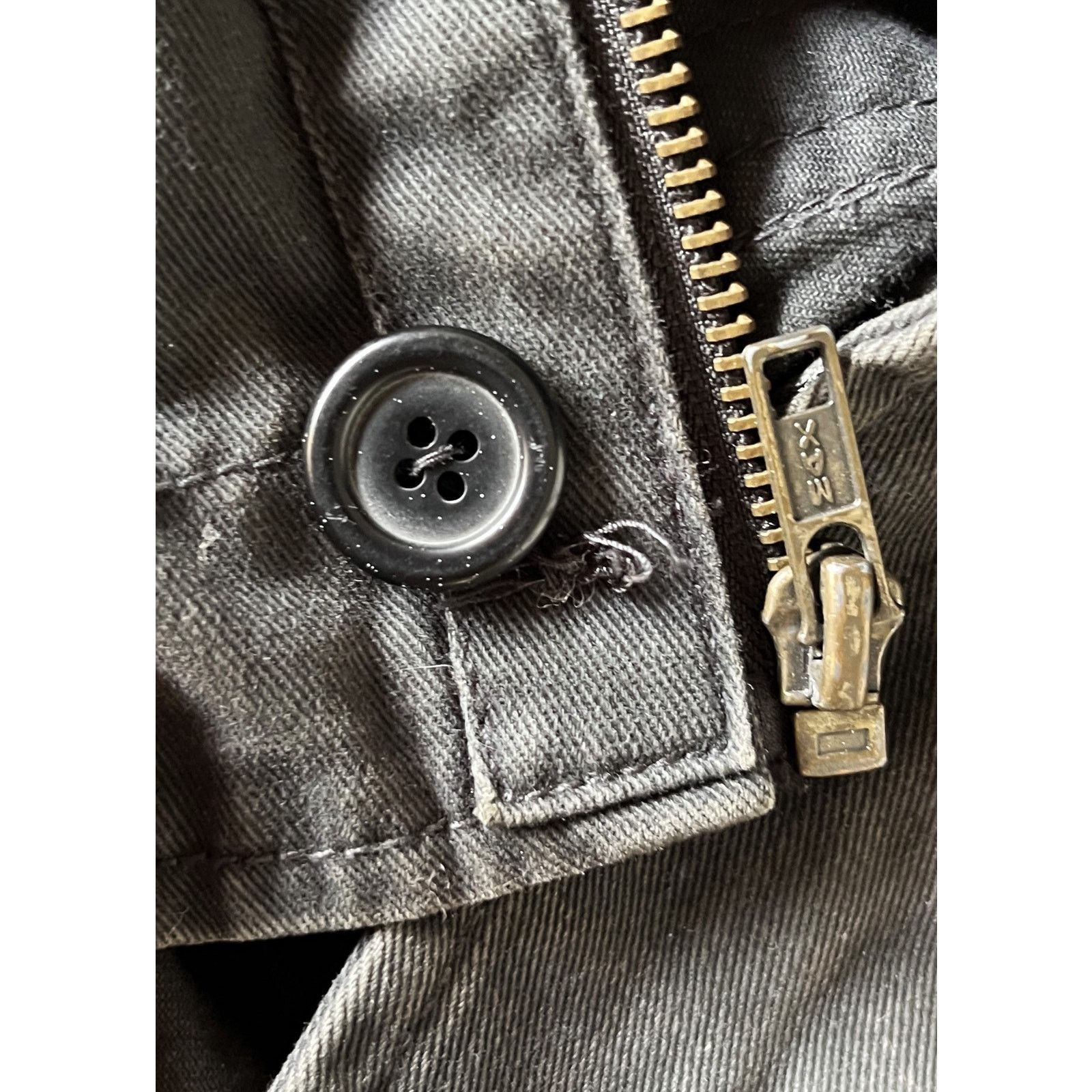 Faded Glory Custom Painted LOW LYFE INTROVERTS CLUB Black Denim Jacket Size US M / EU 48-50 / 2 - 7 Thumbnail
