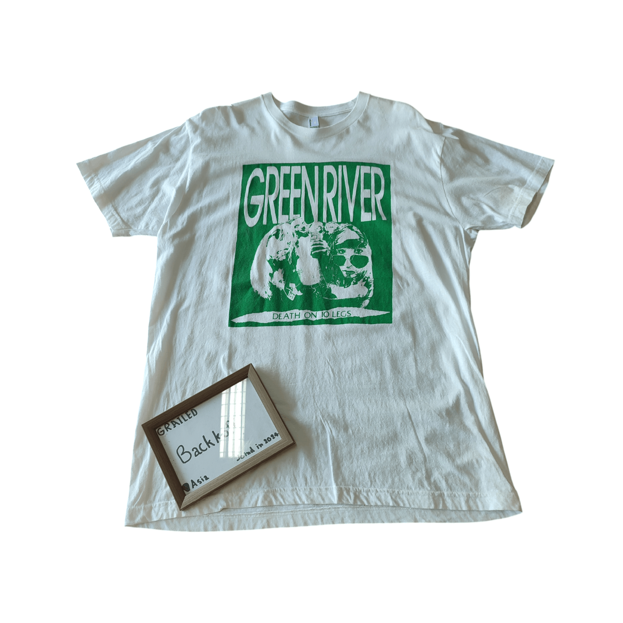Nirvana × Vintage 🔥RARE🔥Green River "Death On 10 Legs" T-Shirt Size US XL / EU 56 / 4 - 1 Thumbnail
