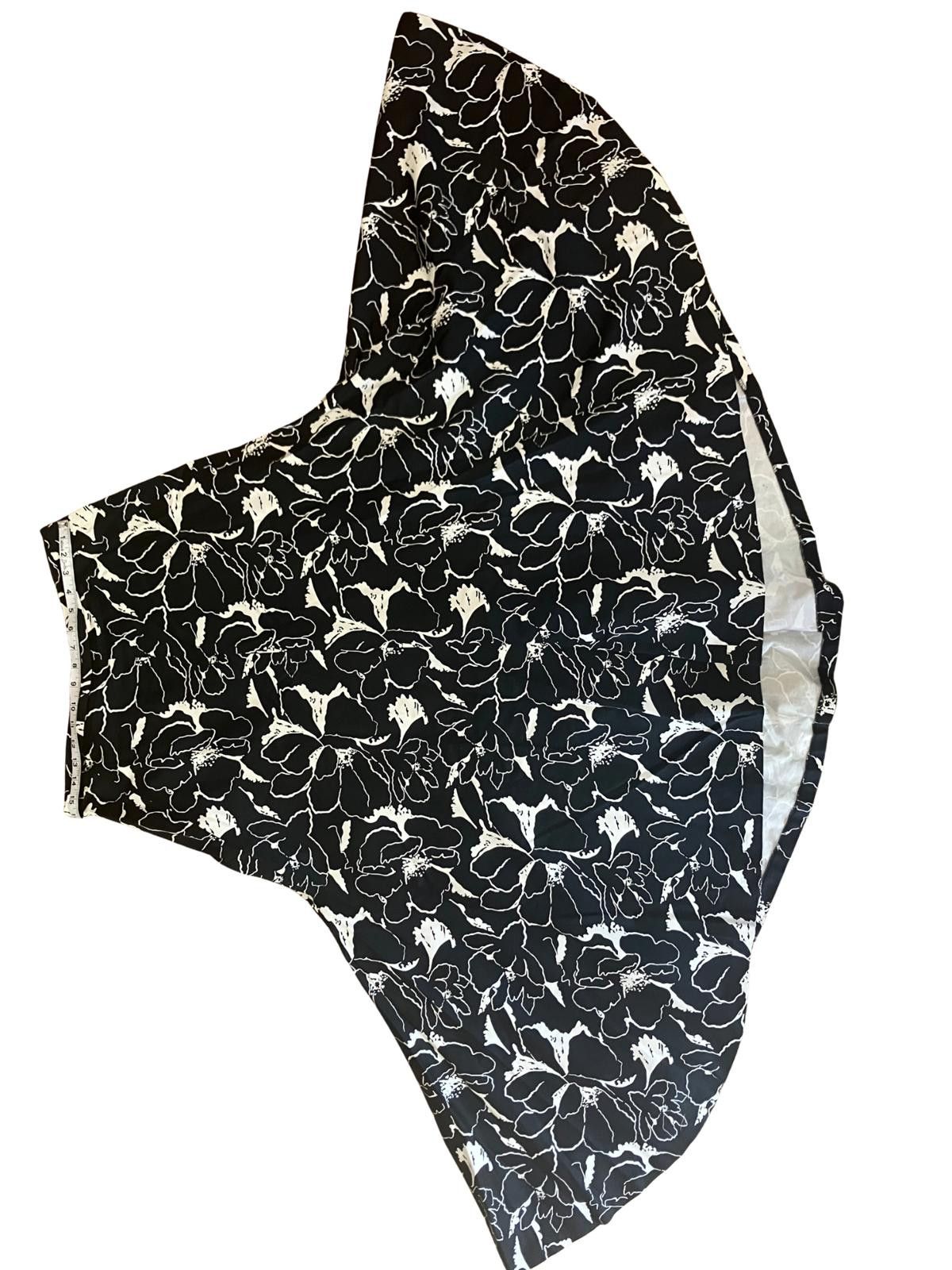 Other J. Peterman Co Floral Flared Skirt Cotton Size 14 Size 36" / US 14 / IT 50 - 6 Thumbnail