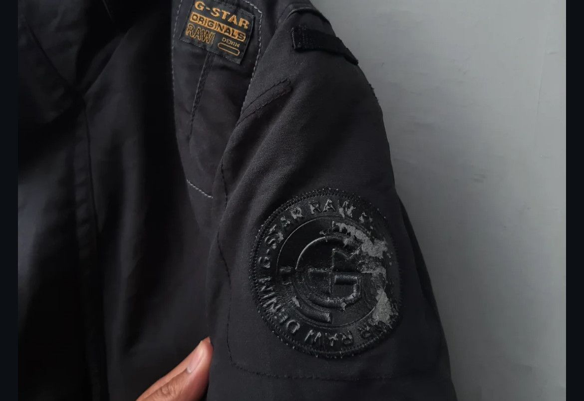G-Star 2000s Gstar Raw MDF Hodded Jacket Size US L / EU 52-54 / 3 - 9 Thumbnail