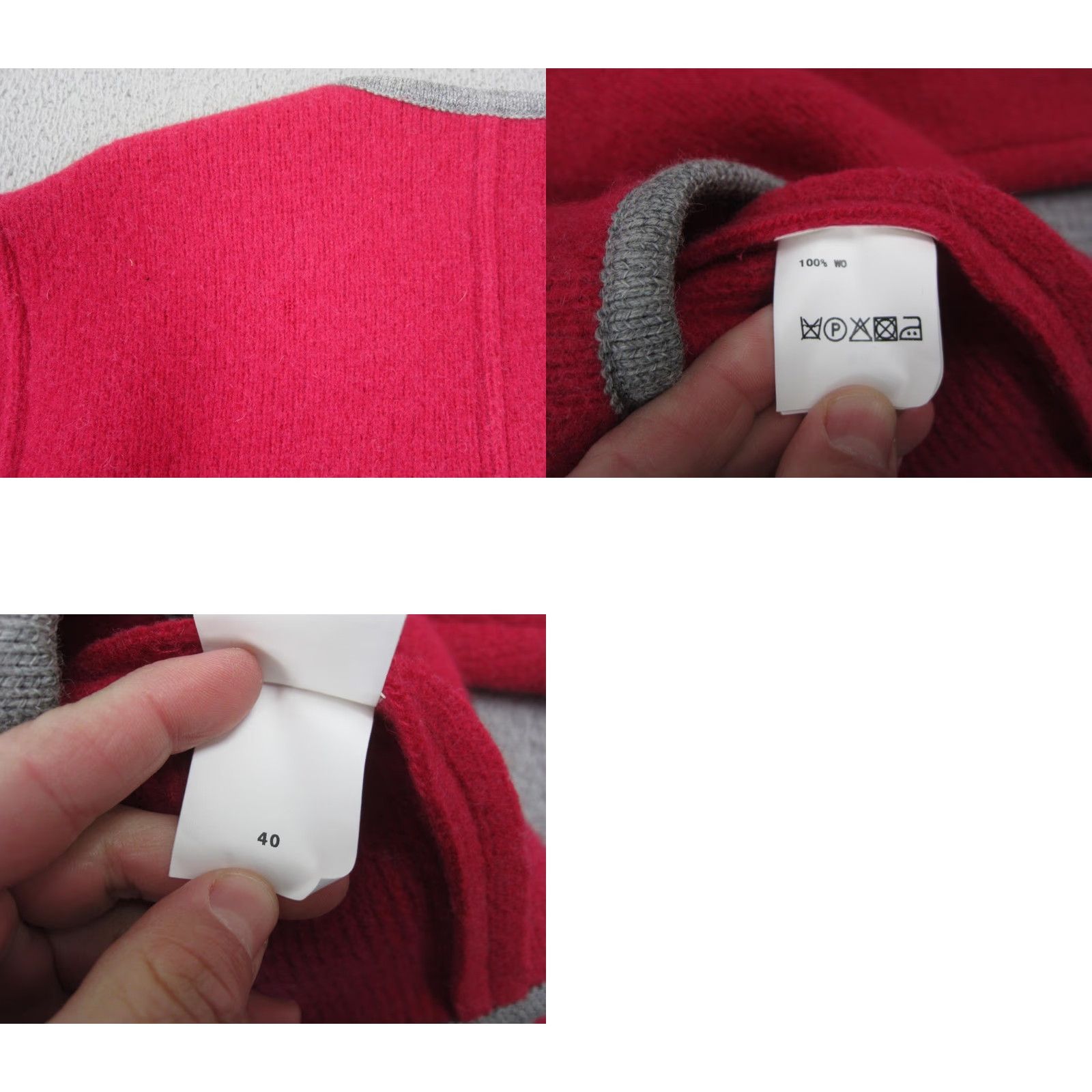 Vintage VINTAGE Stapf Cardigan Womens M Red Wool Trachten Sweater Heavy 80s 90s Classic Cardigan Womens Clothing Size M / US 6-8 / IT 42-44 - 9 Thumbnail