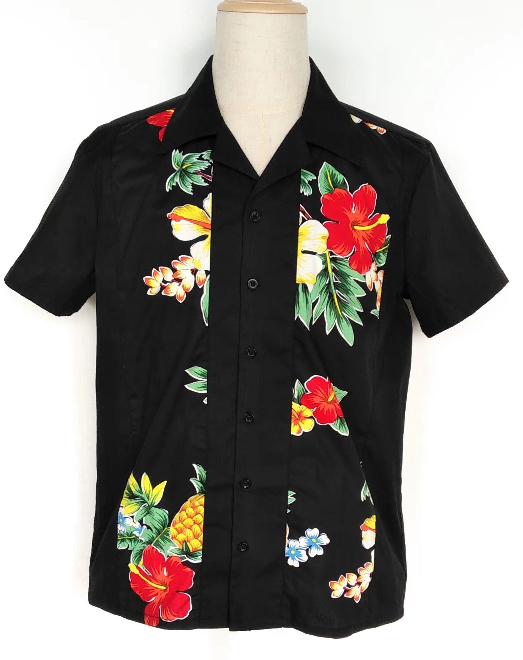 Other Men Shirt Printed Panel Collar Hawaii Shirts Size US XXL / EU 58 / 5 - 1 Thumbnail