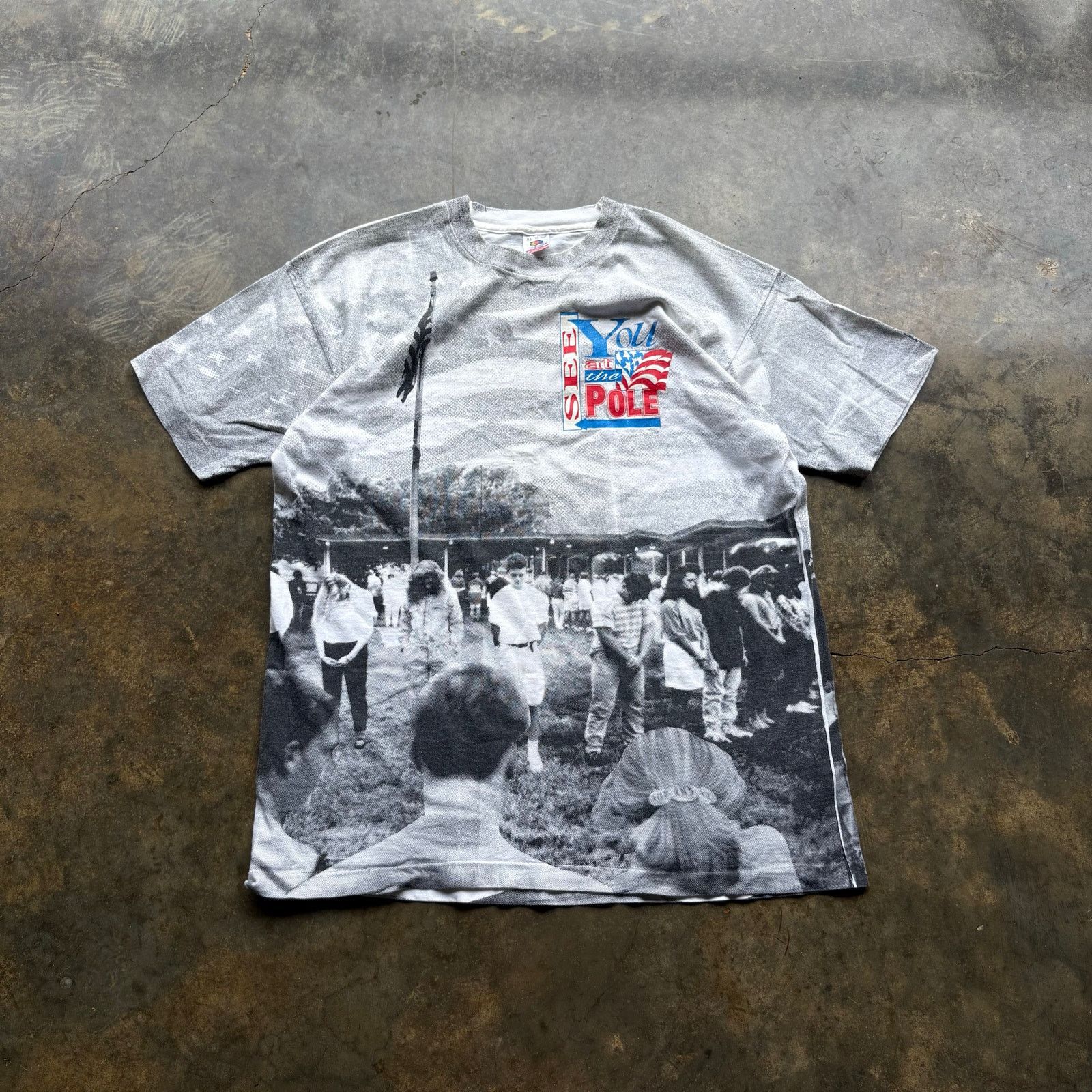 Vintage Very Rare See You At the Pole All Over Print T-Shirt Size US XL / EU 56 / 4 - 1 Thumbnail