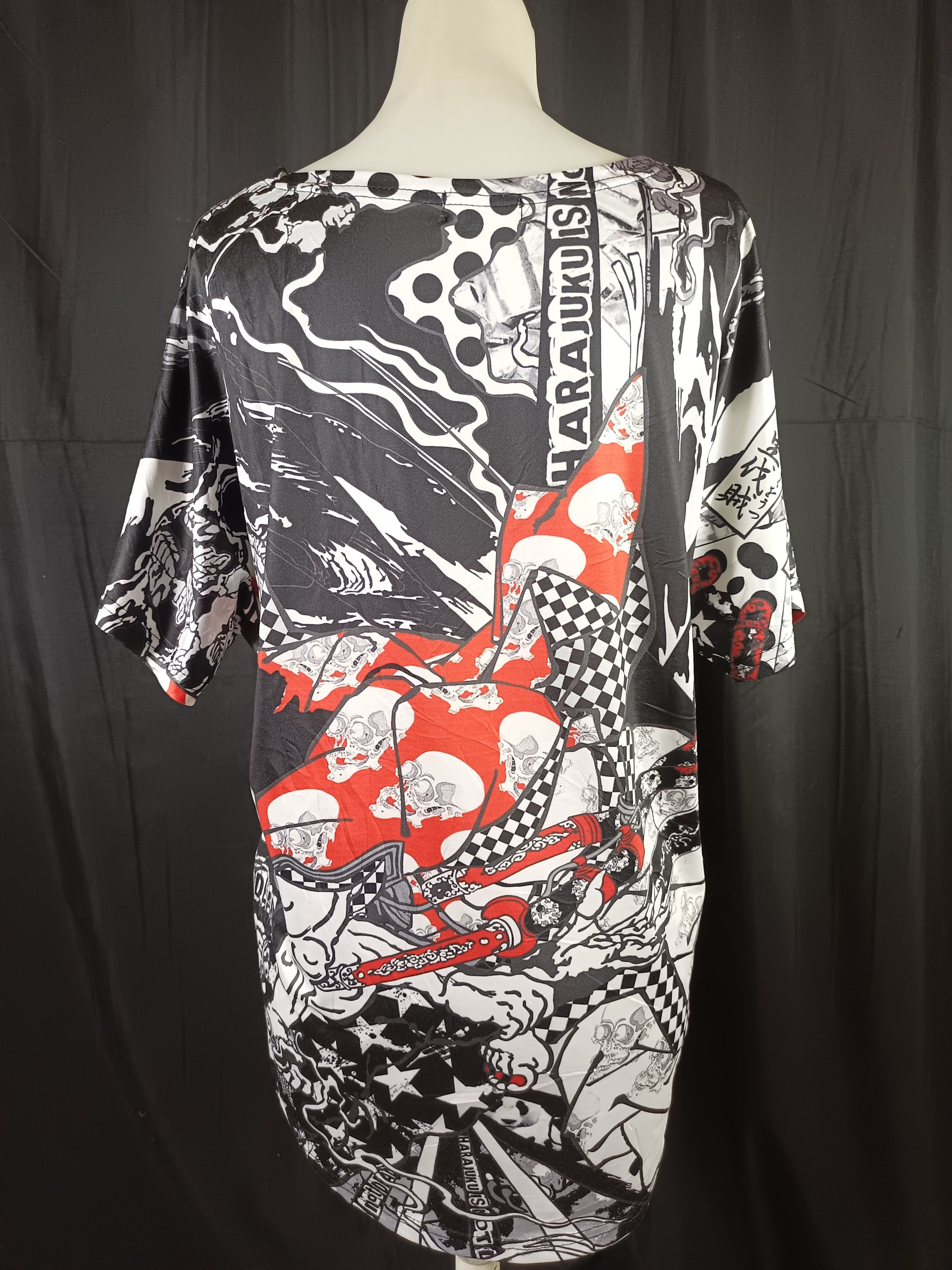 Japanese Brand × Seditionaries × Vintage VINTAGE ACDC RAG Samurai Harajuku Is Not Dead Full print Size XL / US 12-14 / IT 48-50 - 13 Thumbnail