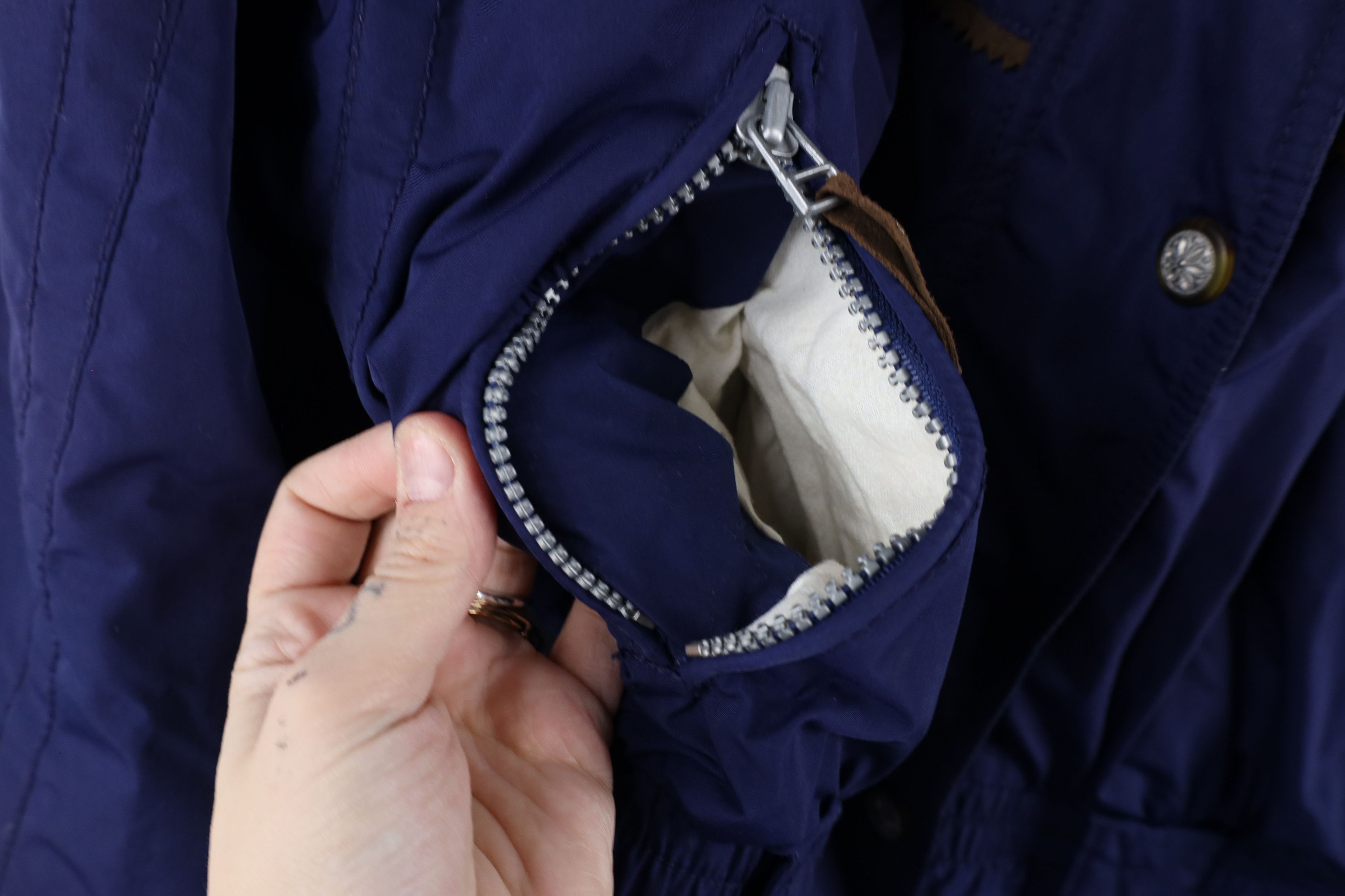 Vintage Vintage 90s Streetwear Flower Hooded Skiing Puffer Jacket Size M / US 6-8 / IT 42-44 - 8 Thumbnail
