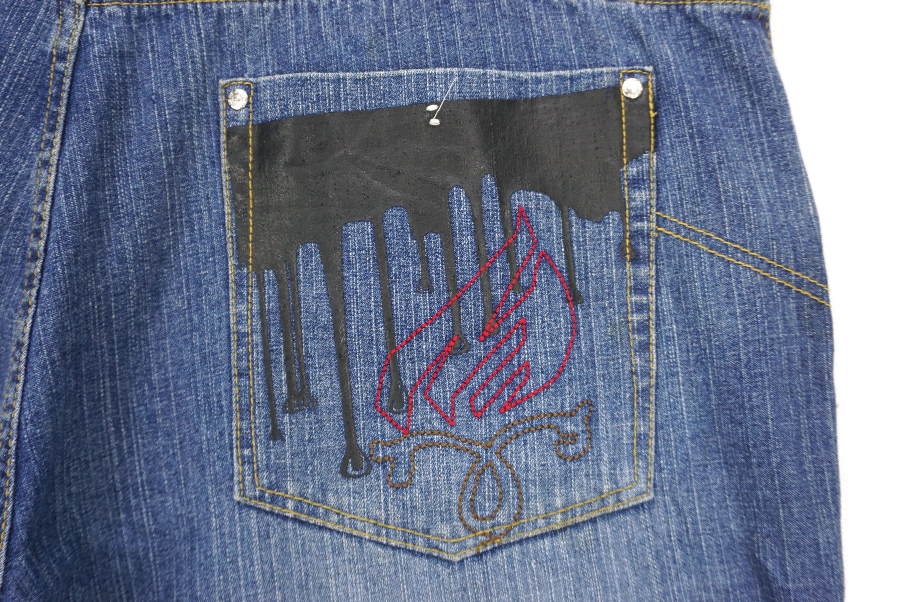 Vintage Johnny Blaze Jeans Size W42xL35 Y2K Baggy Hip Hop Denim Size US 42 / EU 58 - 9 Thumbnail
