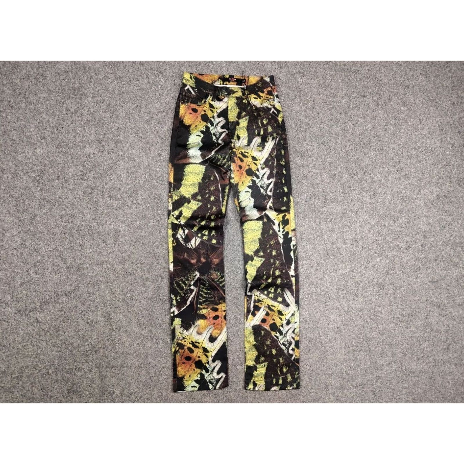 Jaded London VINTAGE Jaded London volare butterfly print satin Pants Y2K Style Size 42" / US 20 - 2 Thumbnail