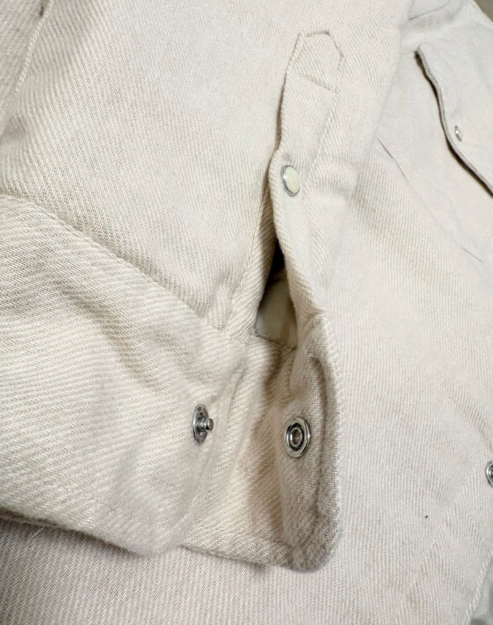 JJJJound JJJJound Beige Padded Flannel Size US S / EU 44-46 / 1 - 6 Thumbnail