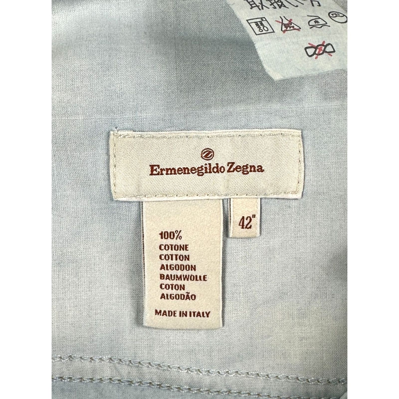 Ermenegildo Zegna Ermenegildo Zegna Jeans Mens 41x30 Blue Denim Made in Italy D-TK-6297 Size US 41 - 6 Thumbnail