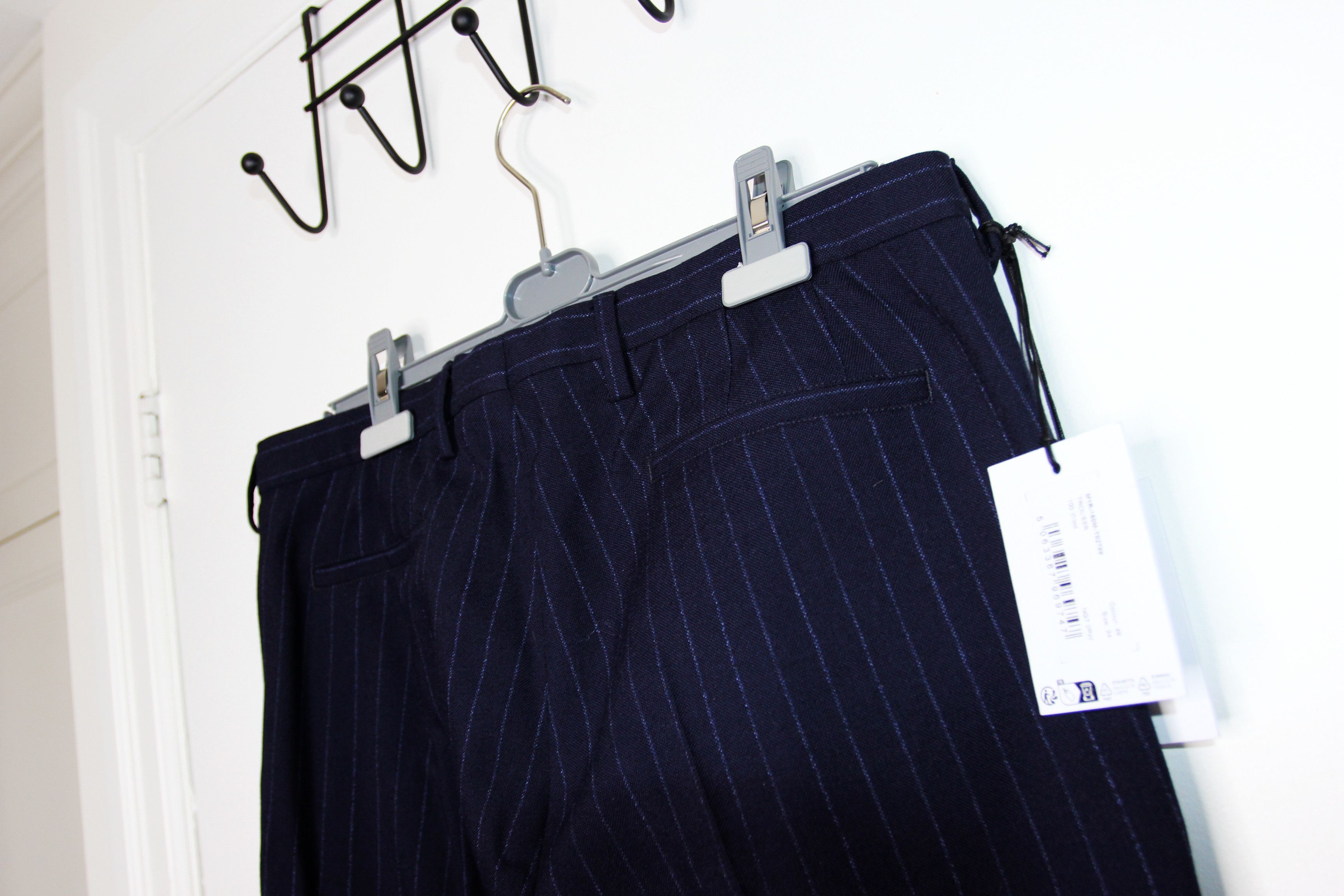 Paul Smith BNWT AW25 PAUL SMITH SEWN TURN-UPS PINSTRIPED PANTS 34 Size US 34 / EU 50 - 6 Thumbnail