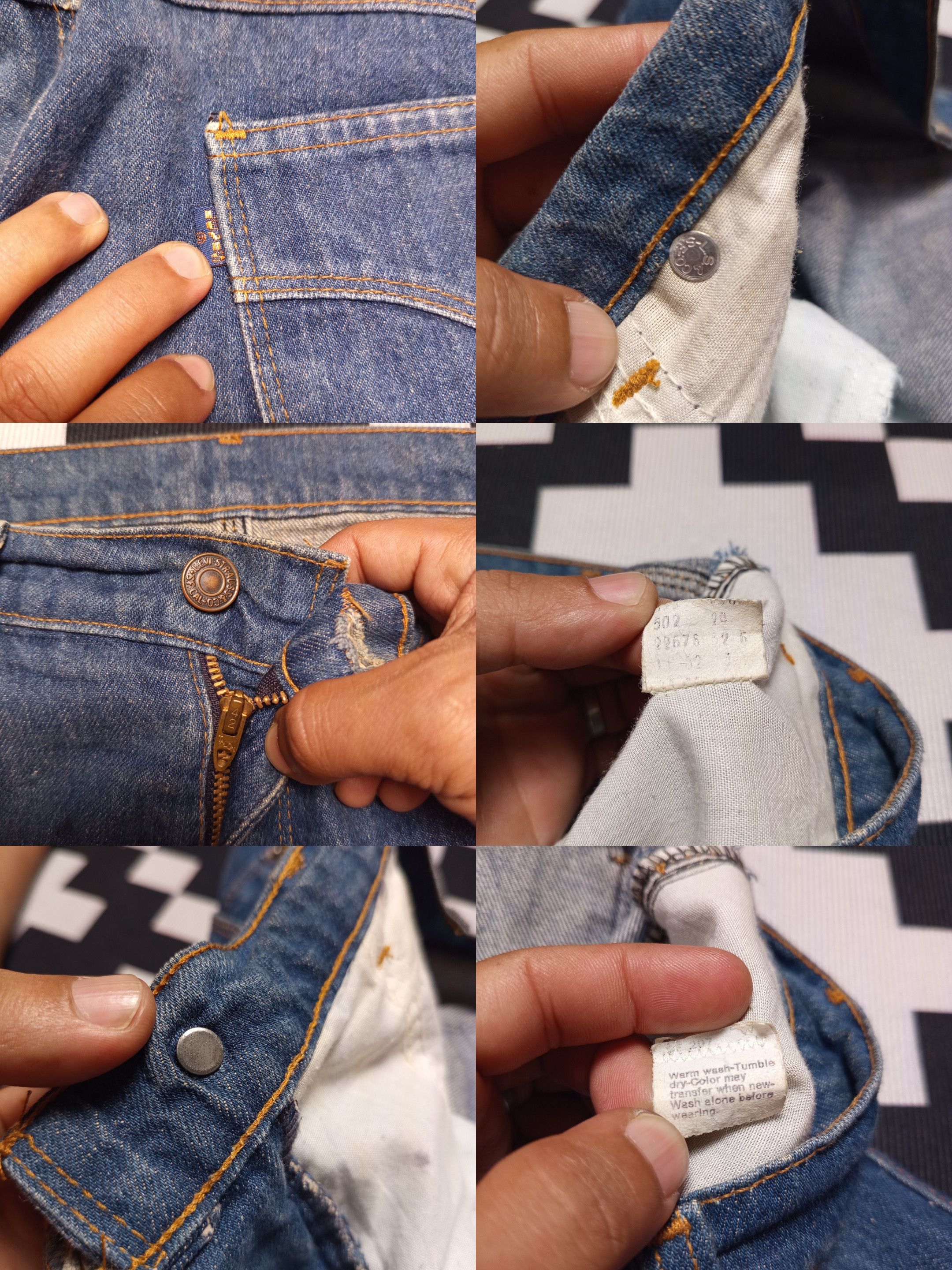 Levi's × Vintage Vintage 80s Levis World War Jeans Size US 30 / EU 46 - 2 Thumbnail