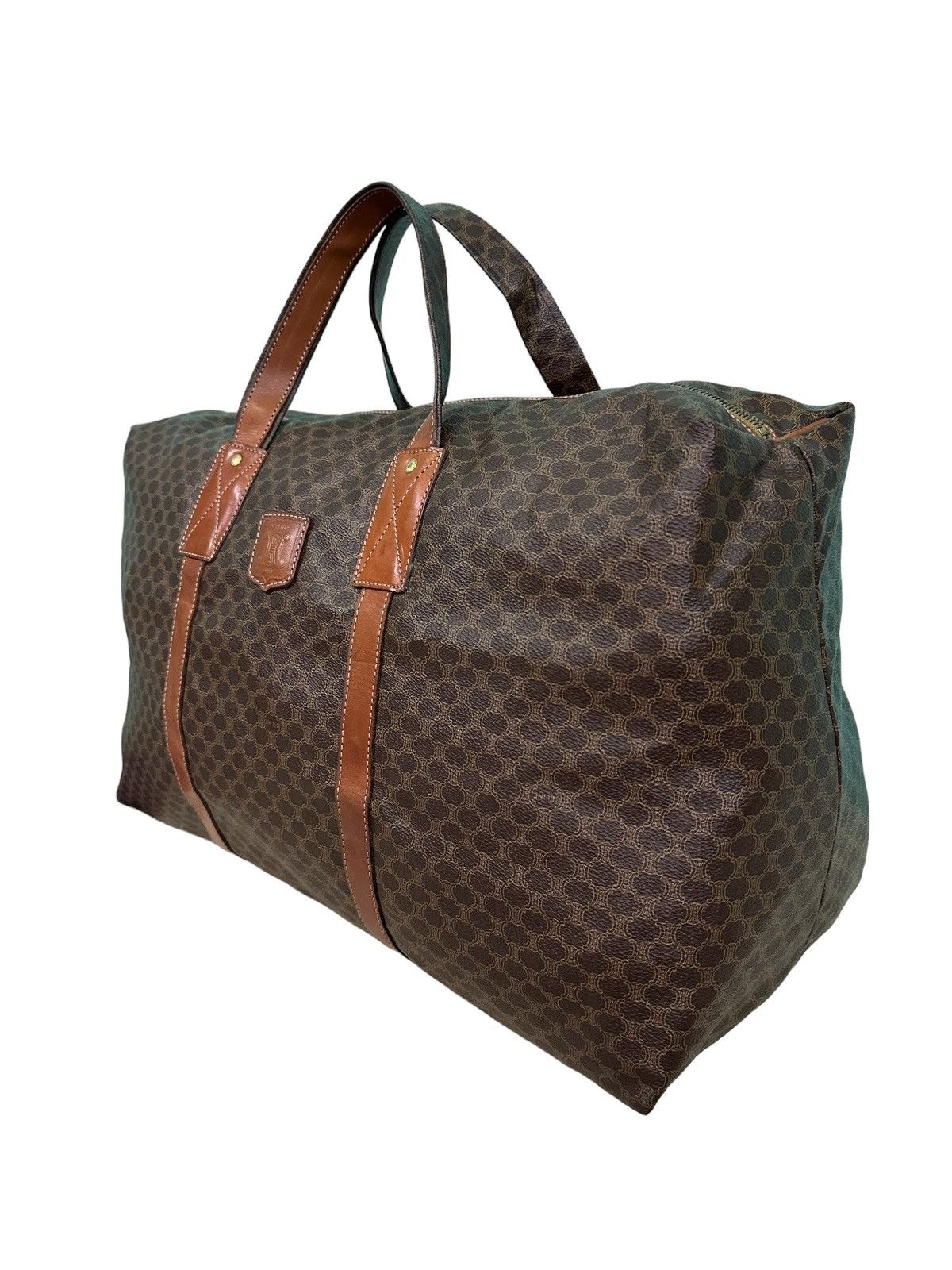Celine AUTHENTIC VINTAGE CELINE MACADAM TRAVEL BAG Size ONE SIZE - 3 Thumbnail