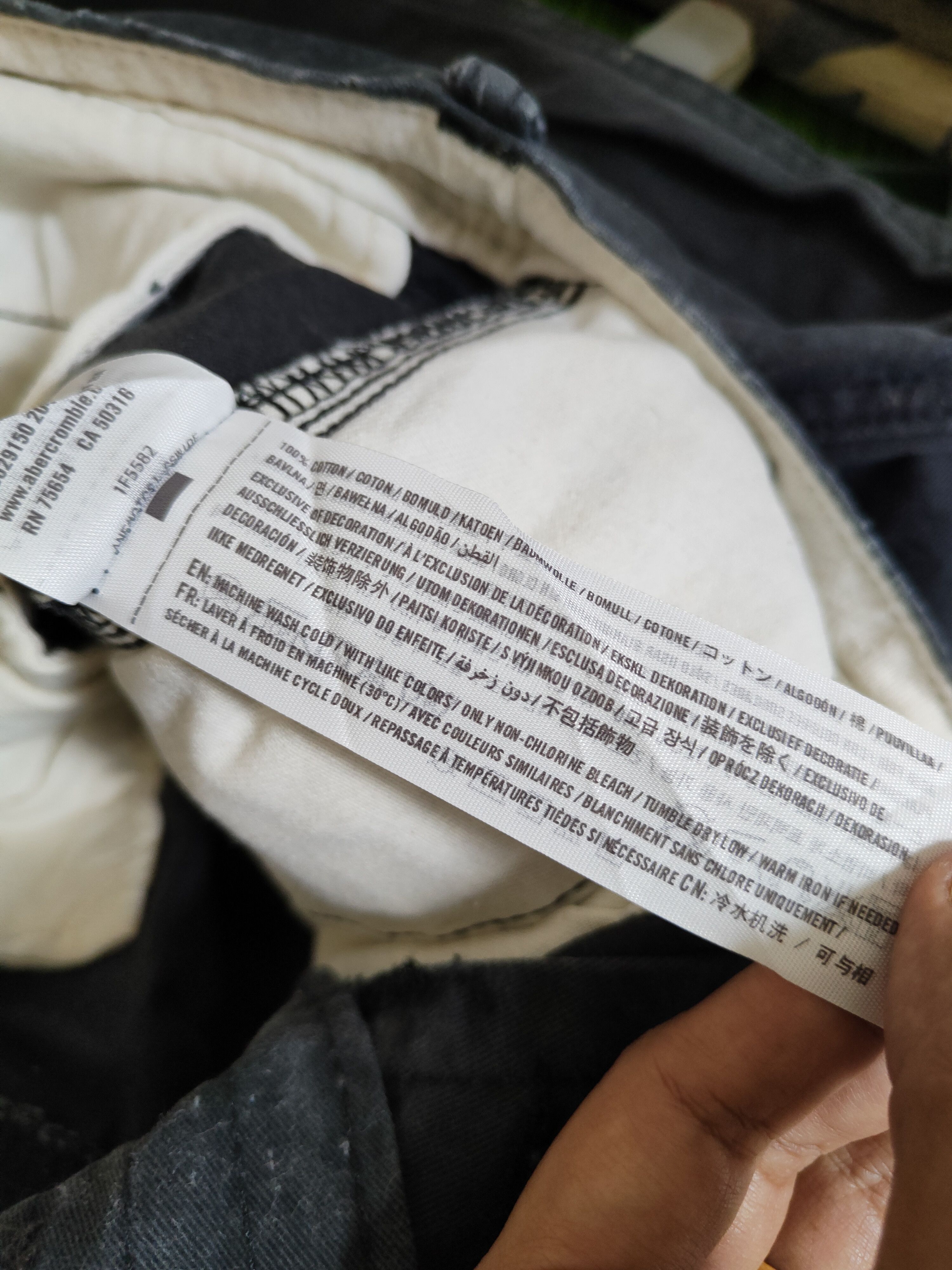 Abercrombie & Fitch Abercrombie&Fitch Black Multipocket Casual Pants #S1500 Size US 30 / EU 46 - 14 Thumbnail