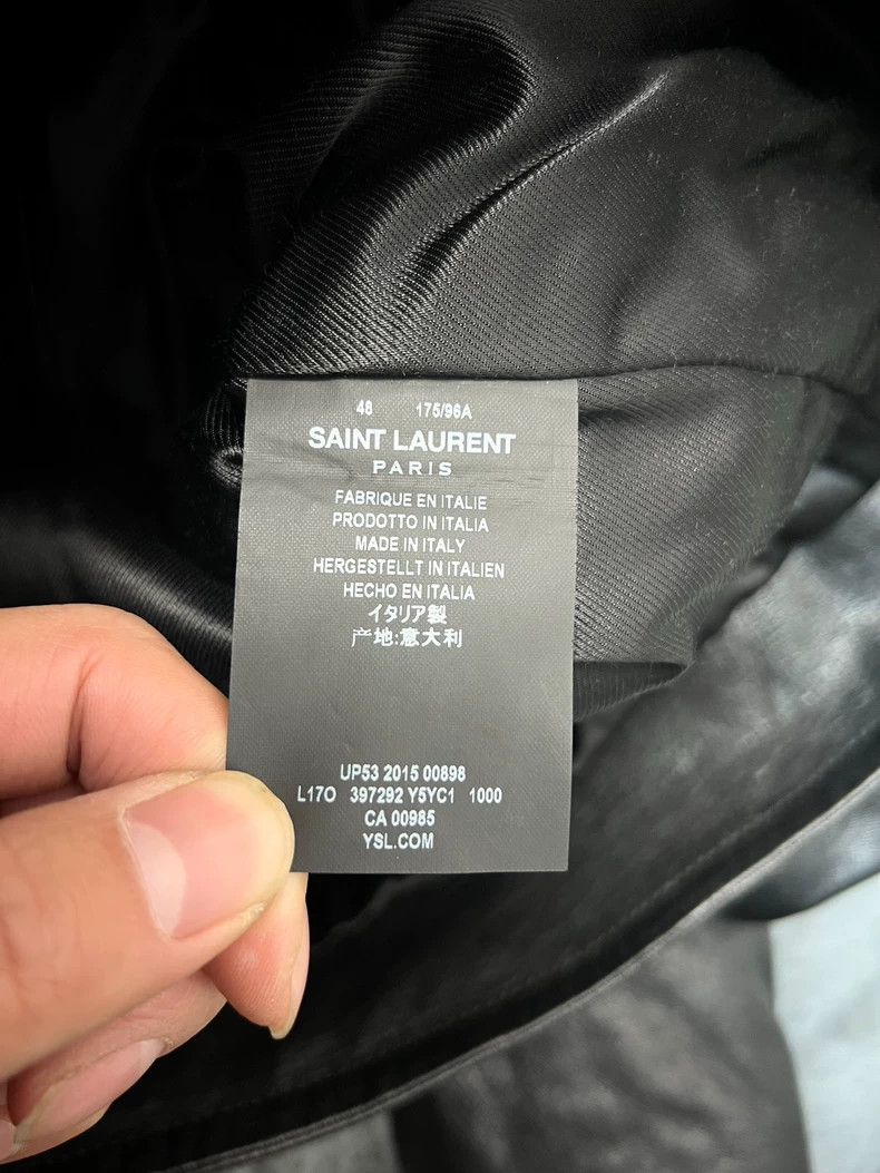 Yves Saint Laurent saint laurent 16 Spring/Summer L17 Sheepskin Zipper Motorcy Size US M / EU 48-50 / 2 - 5 Thumbnail