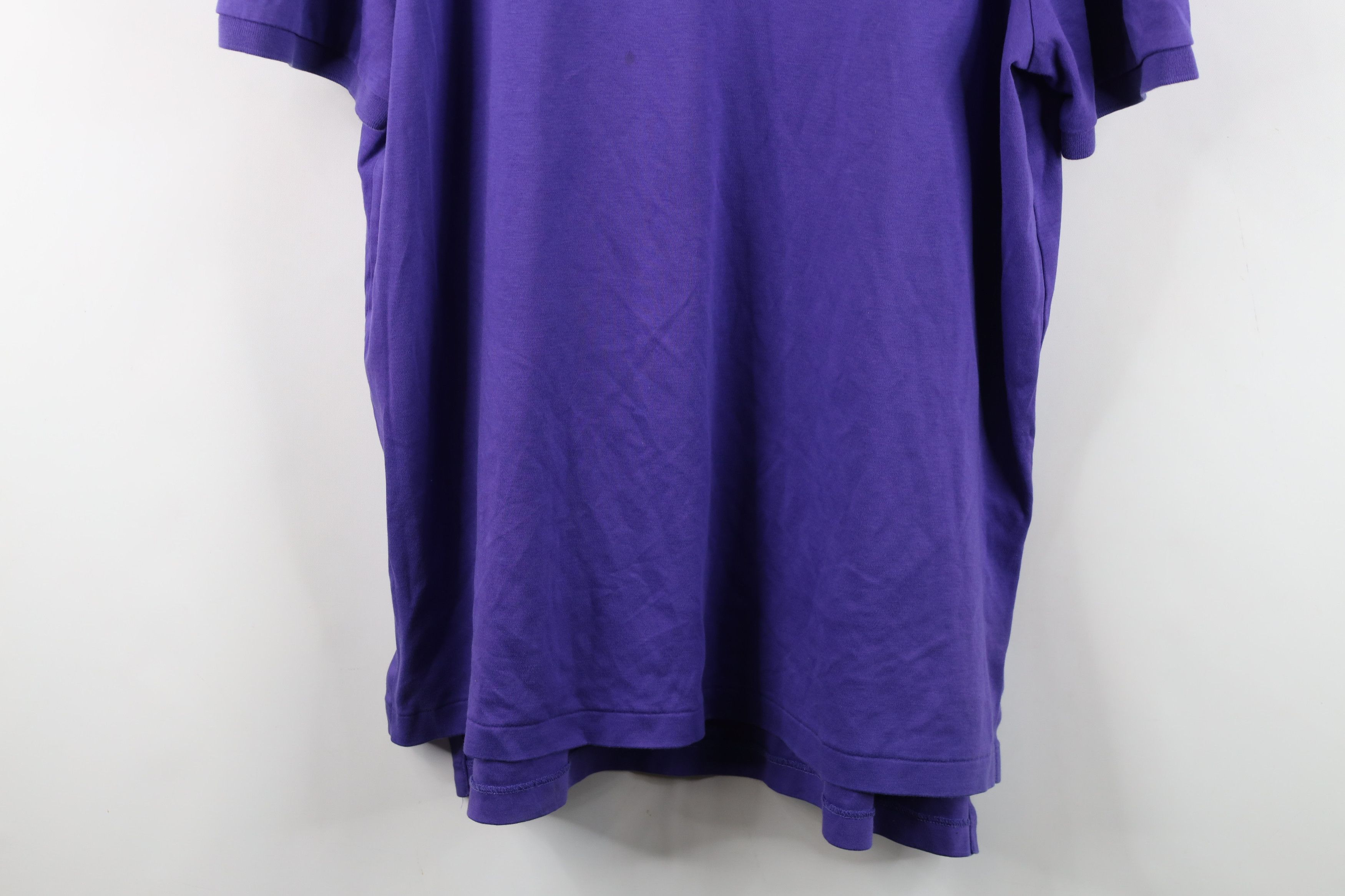 Ralph Lauren Vintage Ralph Lauren Pima Cotton Soft Touch Golf Polo Purple Size US XL / EU 56 / 4 - 3 Thumbnail