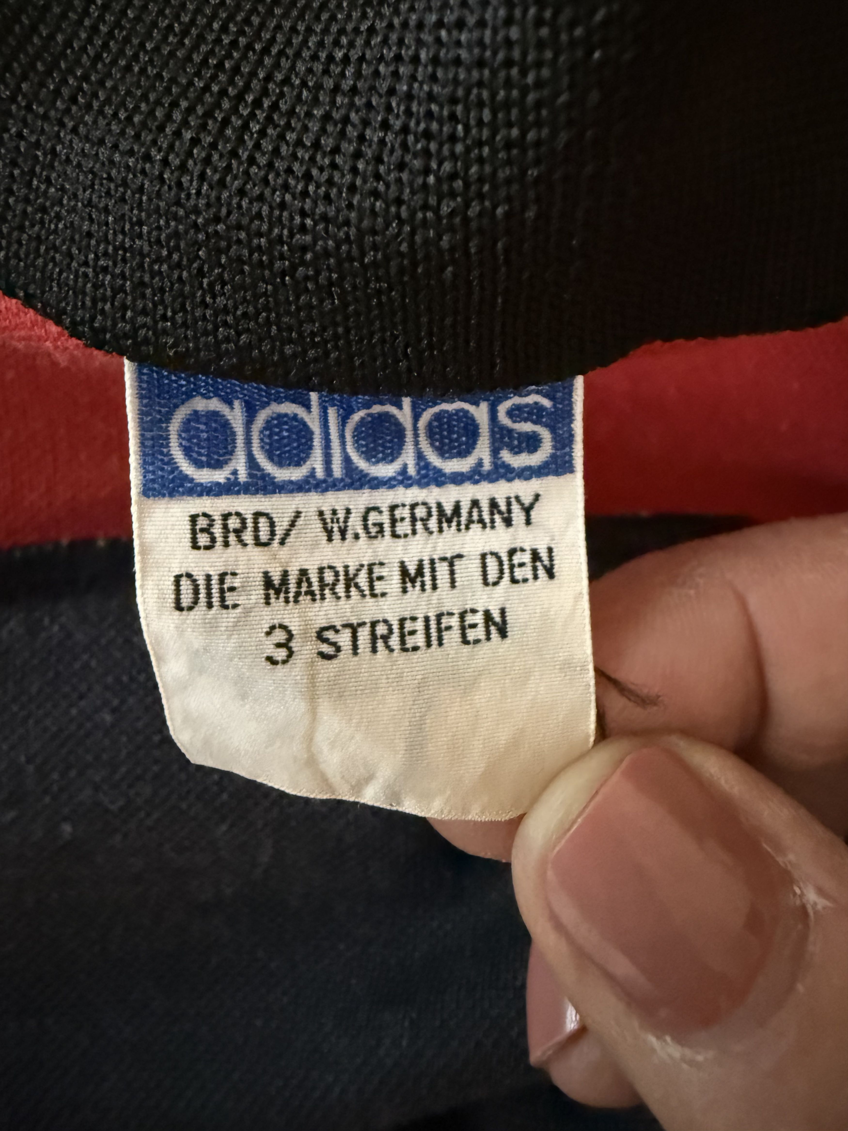 Adidas Vintage adidas Track Jacket – West Germany (1970s–1980s) Size US M / EU 48-50 / 2 - 8 Thumbnail