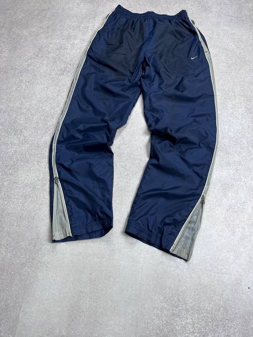 Nike × Vintage Vintage 90s Nike Baggy Track Pants Y2K M Size US 32 / EU 48 - 2 Thumbnail
