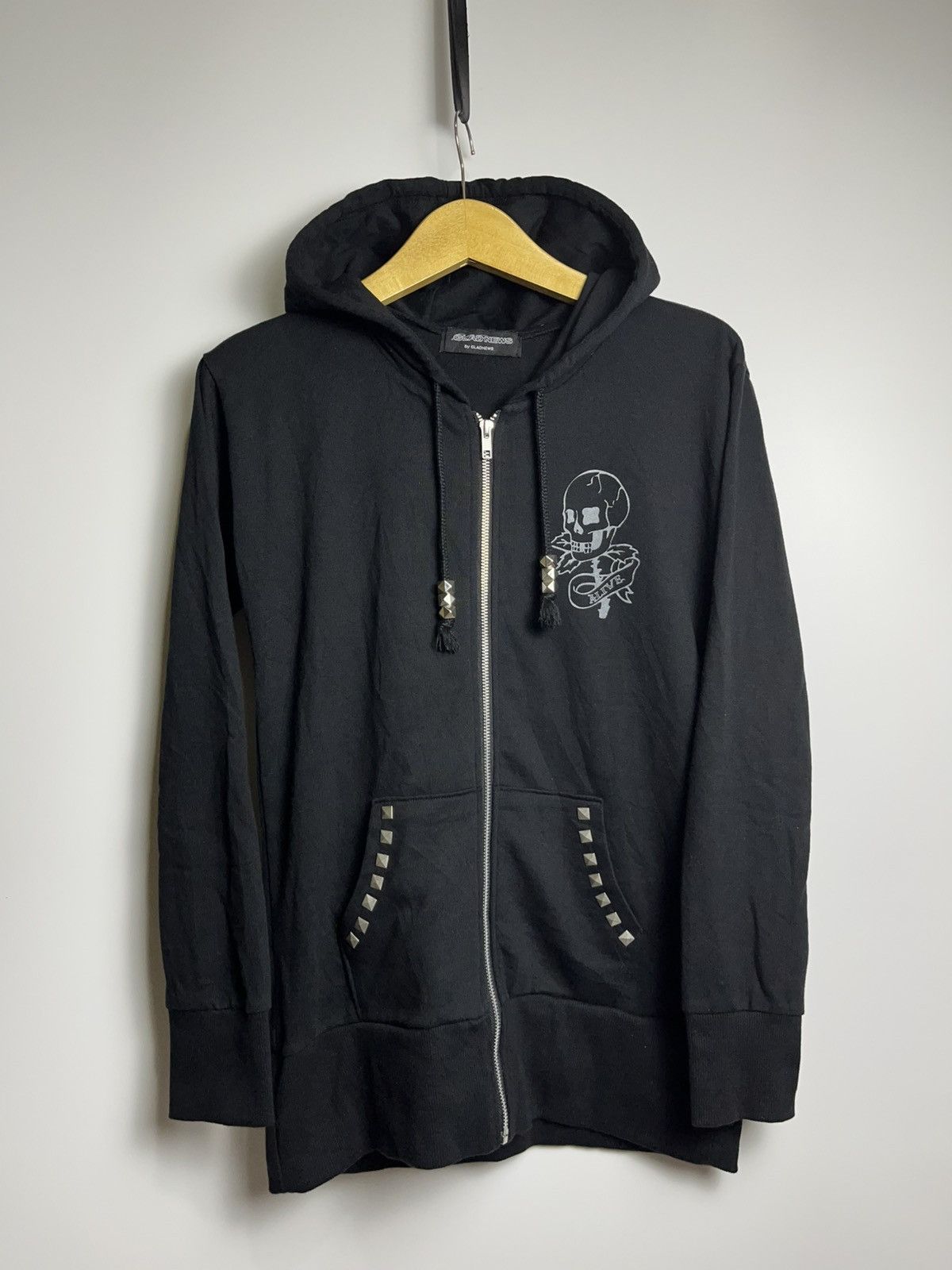 If Six Was Nine × Japanese Brand × KMRii Glad News Studded Bone Skull head Size US M / EU 48-50 / 2 - 1 Thumbnail