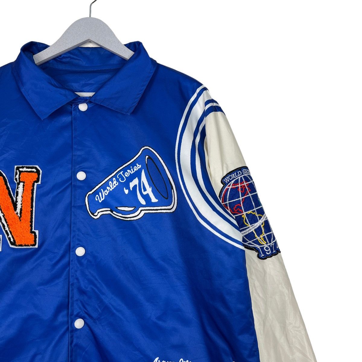 Japanese Brand 🔥 JAPANESE STREETWEAR DEFEND DIGNITY SATIN BOMBER JACKET Size US XL / EU 56 / 4 - 7 Thumbnail
