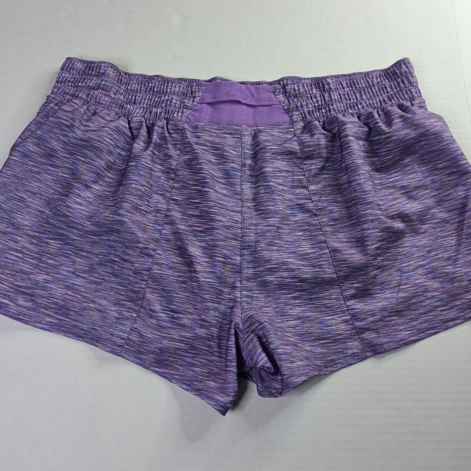 Nike Nike Womens One Dri-FIT 3" Brief-Lined Shorts Size XL Purple Size 36" / US 14 / IT 50 - 6 Thumbnail