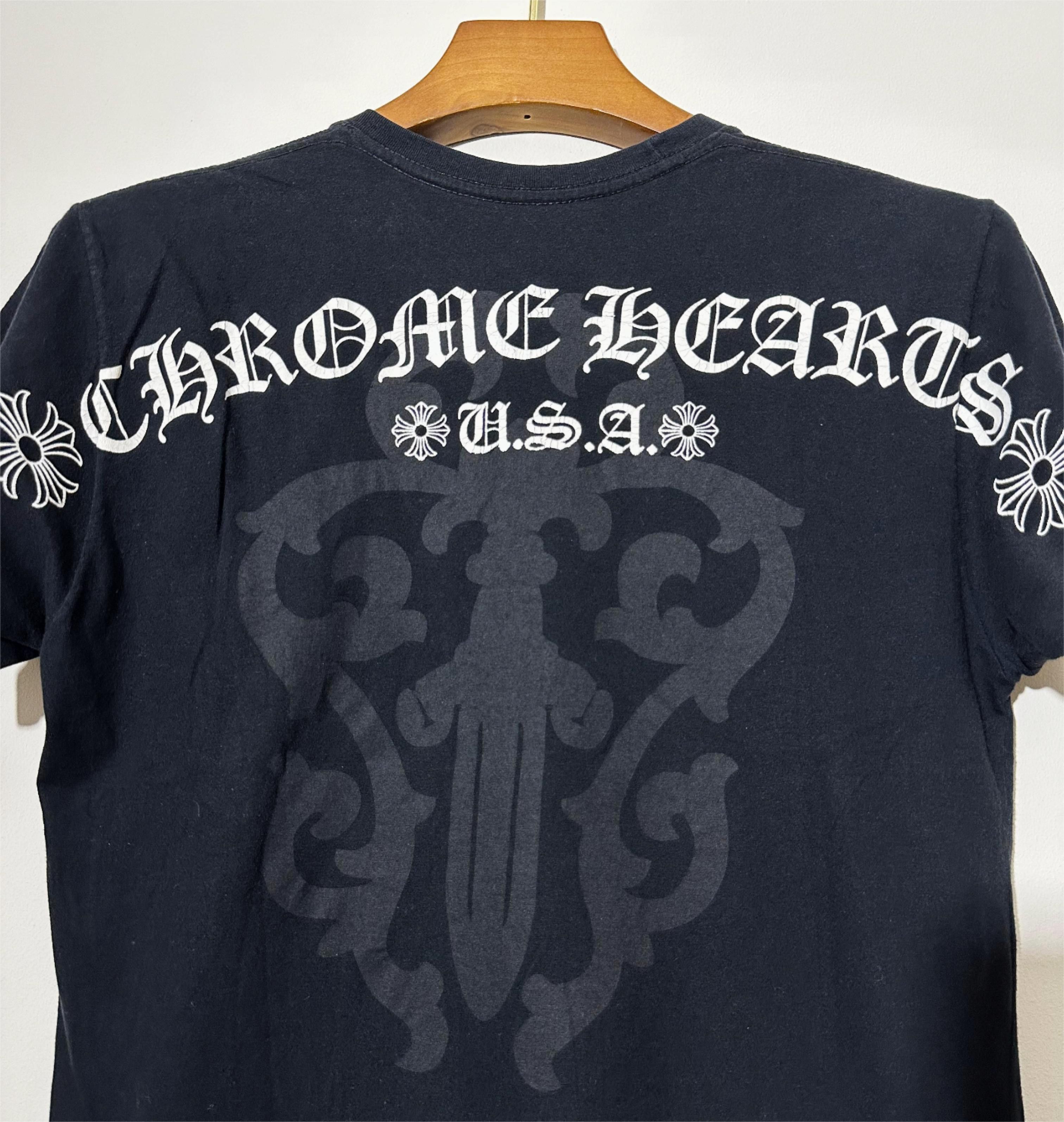 Chrome Hearts Vintage Chrome Hearts USA Short Sleeve Size US M / EU 48-50 / 2 - 9 Thumbnail