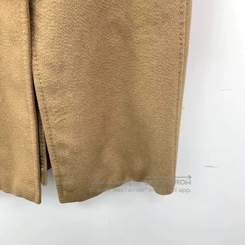 Max Mara Max Mara Brown Camel Hair Collar Long Sleeve Belted Coat Size L / US 10 / IT 46 - 5 Thumbnail