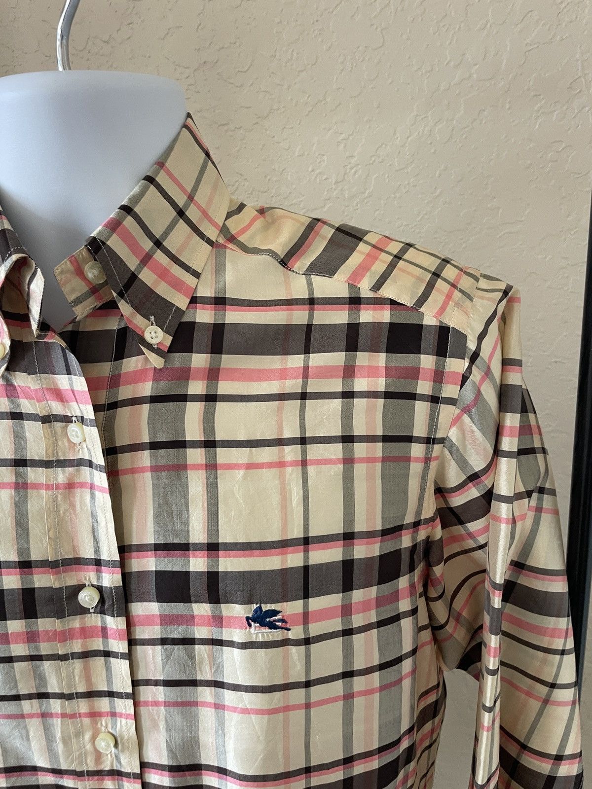 Etro Silk Button down Shirt Size M / US 6-8 / IT 42-44 - 3 Thumbnail