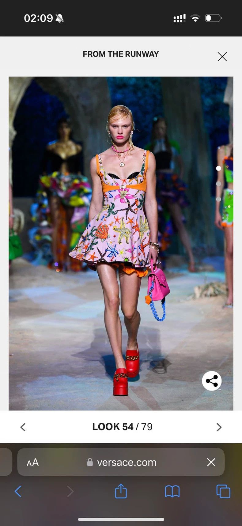 Versace Versace Pink dress Size M / US 6-8 / IT 42-44 - 5 Thumbnail