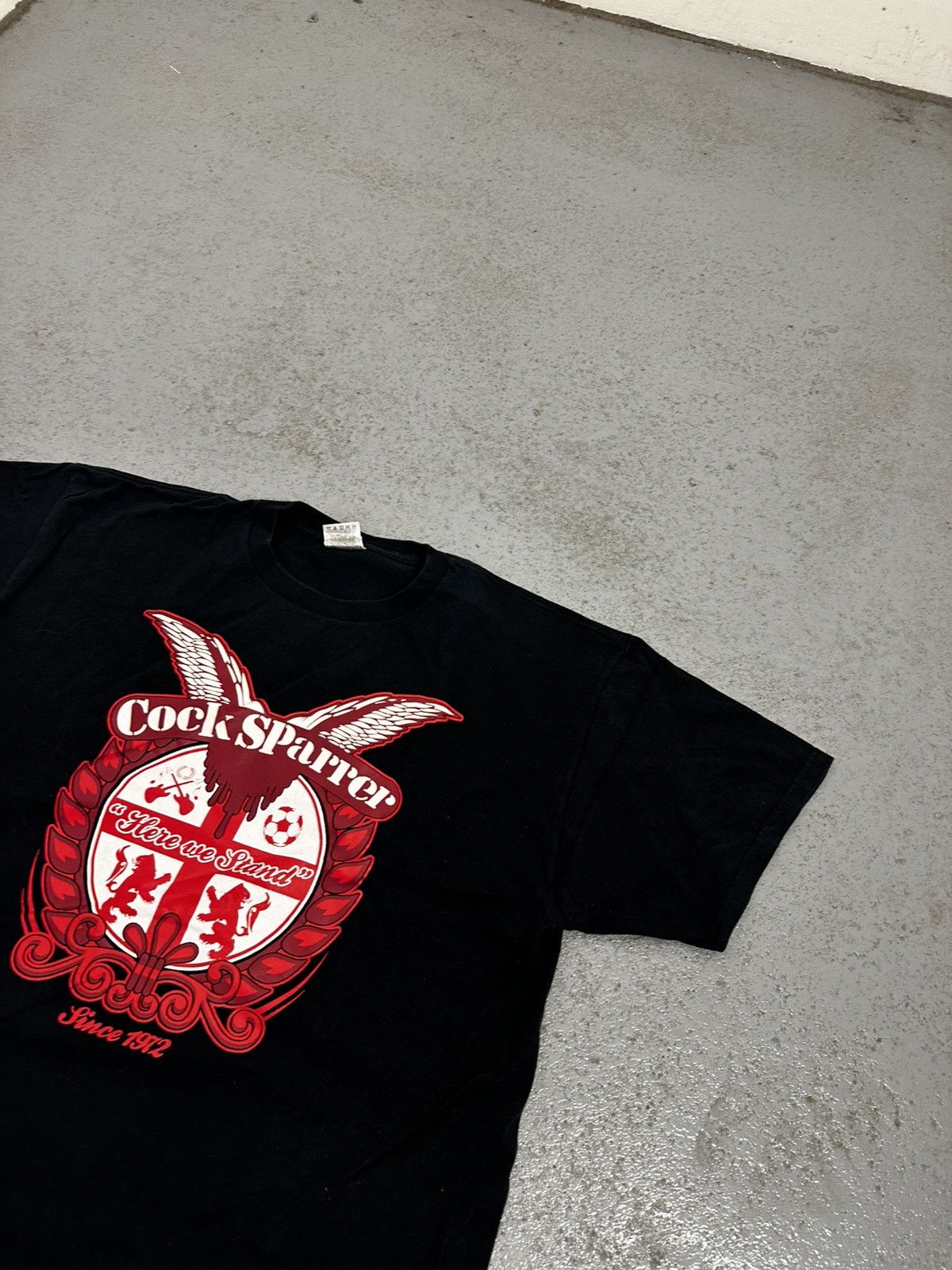 Band Tees Vintage 2007 Cock Sparrer Here We Stand Rock T-Shirt Size US XL / EU 56 / 4 - 3 Thumbnail