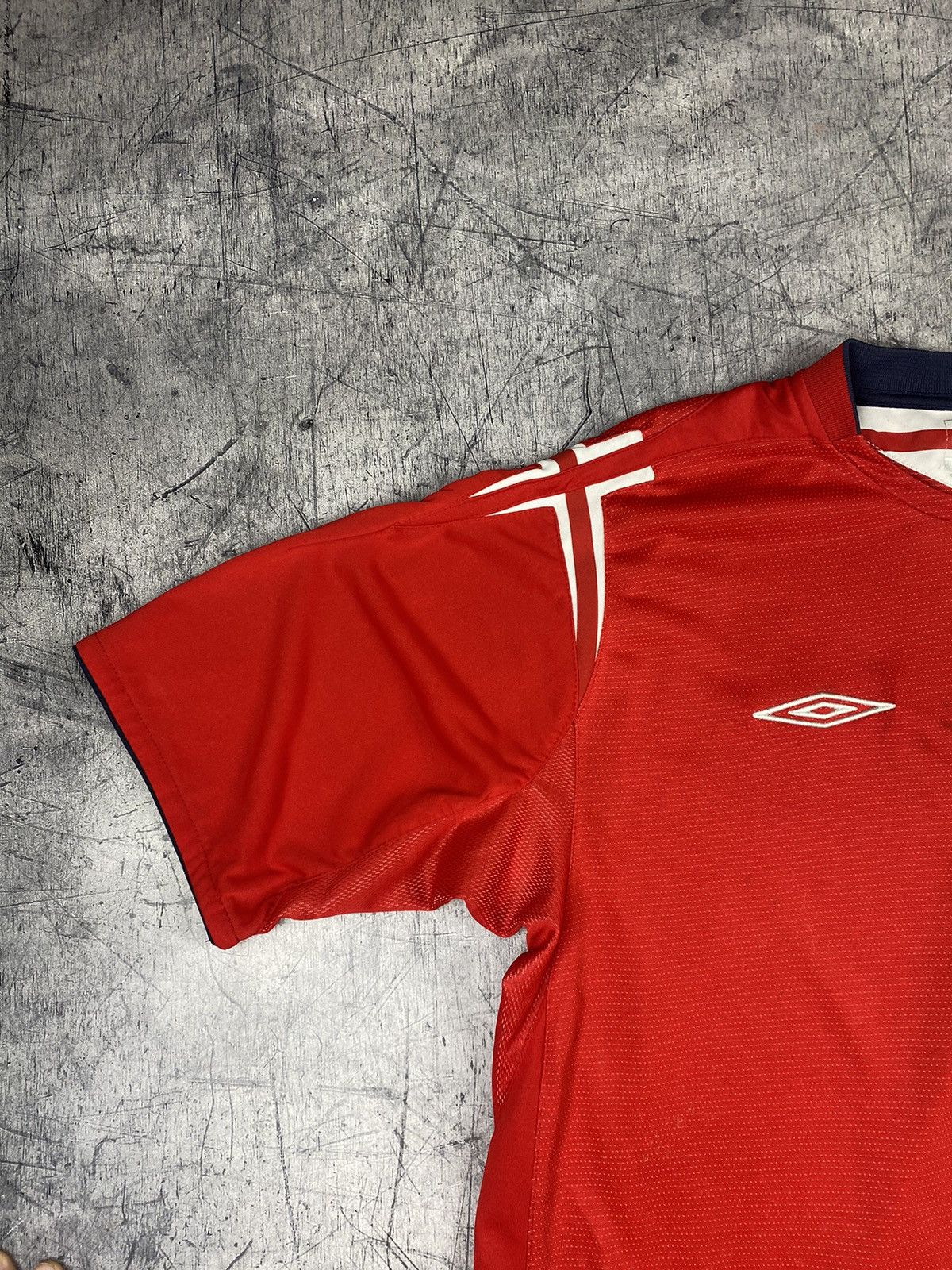 Umbro Vintage Umbro England Soccer Jersey T Shirt Tee Size US XXL / EU 58 / 5 - 5 Thumbnail