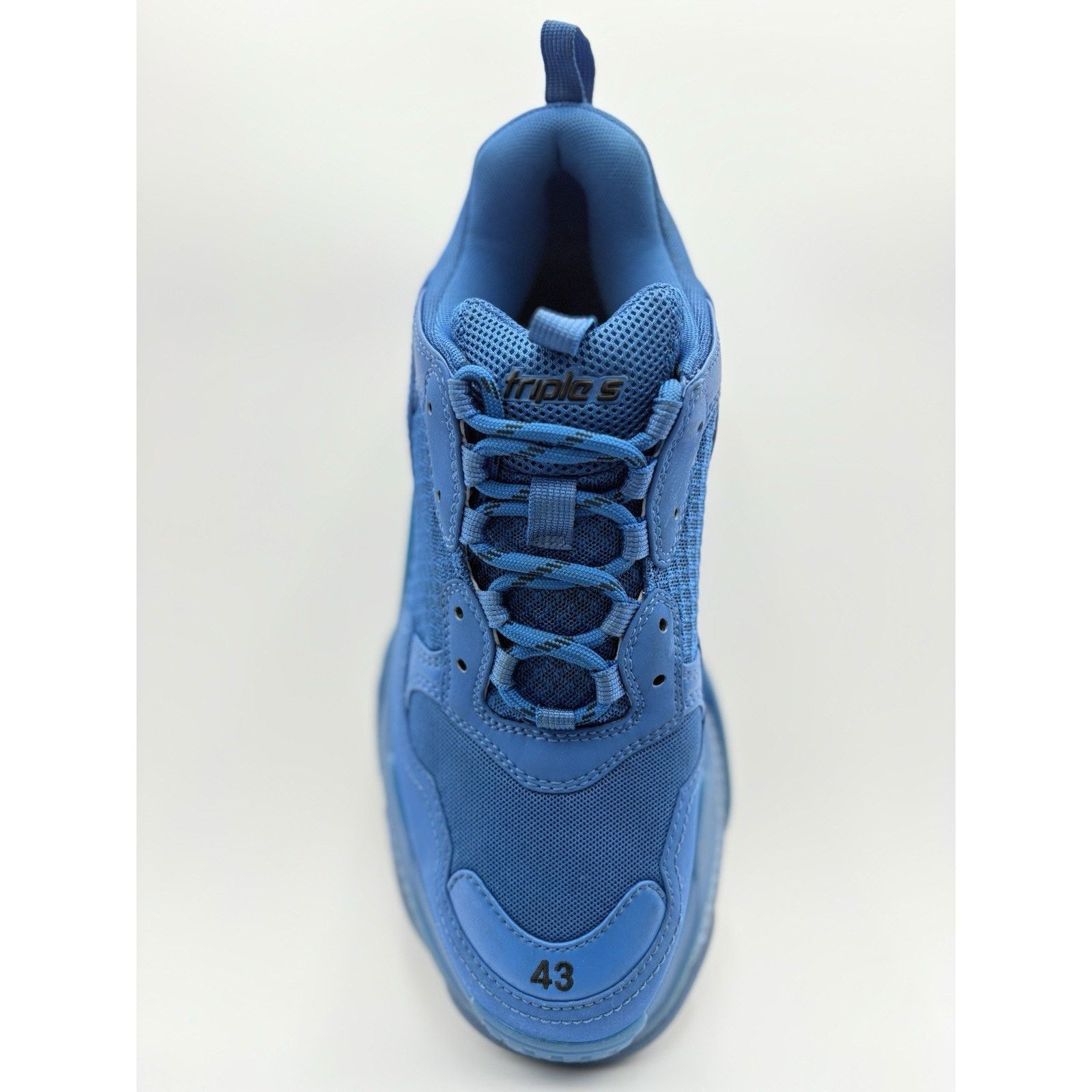 Balenciaga Balenciaga Triple S Clear Sole ' Blue ' | GREAT CONDITION! Size US 10 / EU 43 - 5 Thumbnail