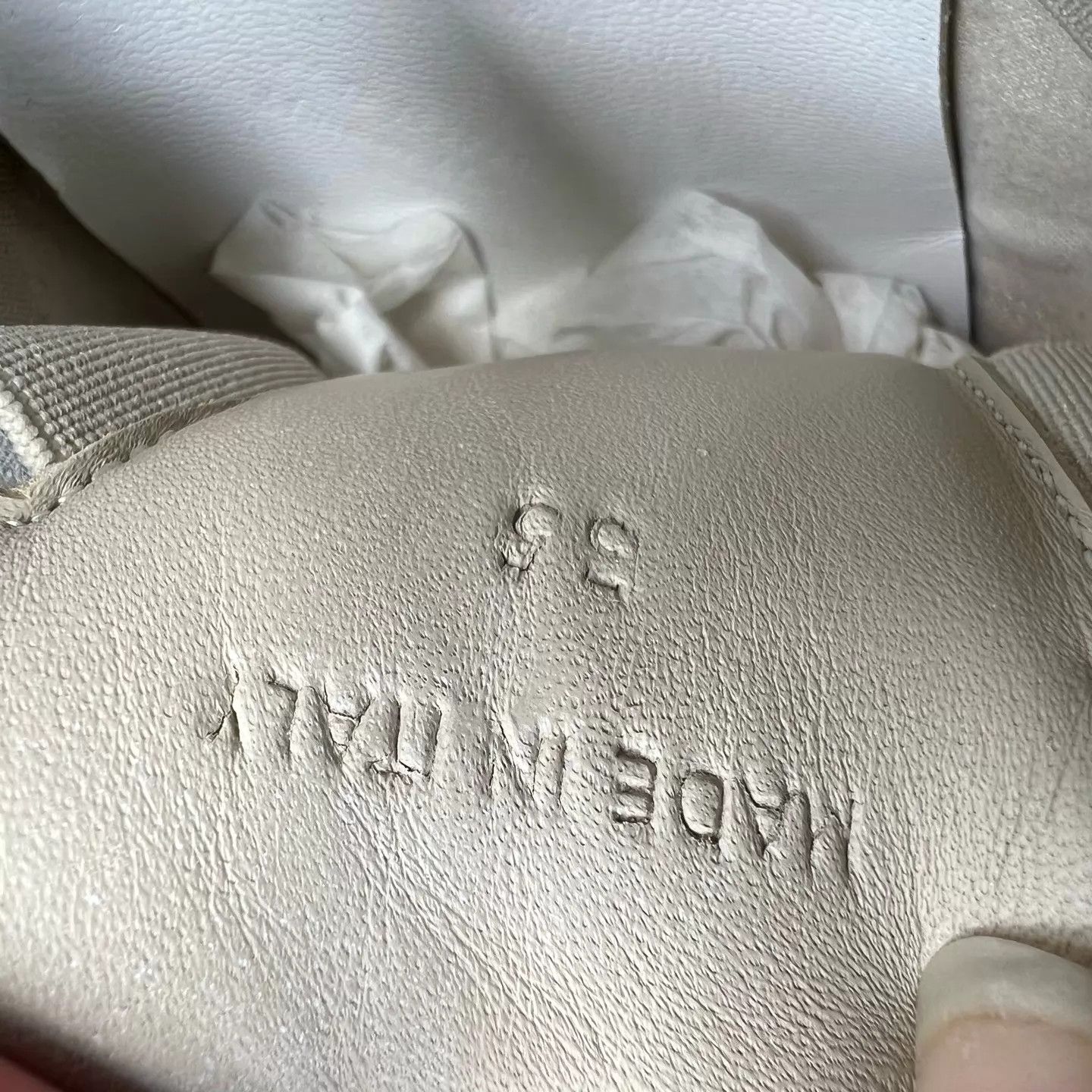 Maison Margiela Maison Margiela Gray & White Deconstructed Trainer 35 VG Size US 4.5 / IT 34.5 - 7 Thumbnail