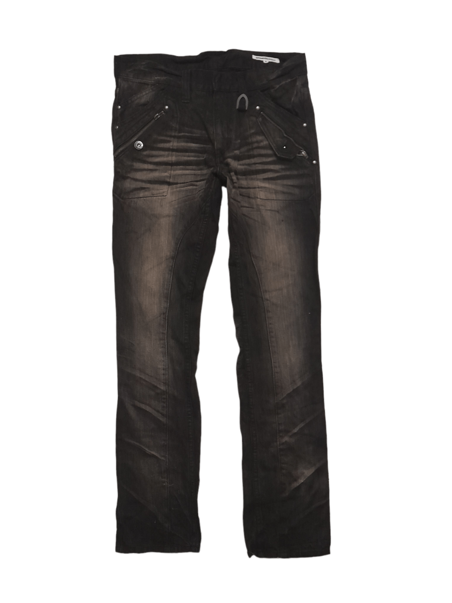 Japanese Brand SEMANTIC DESIGN Punk Denim (S128) Size US 31 - 1 Thumbnail