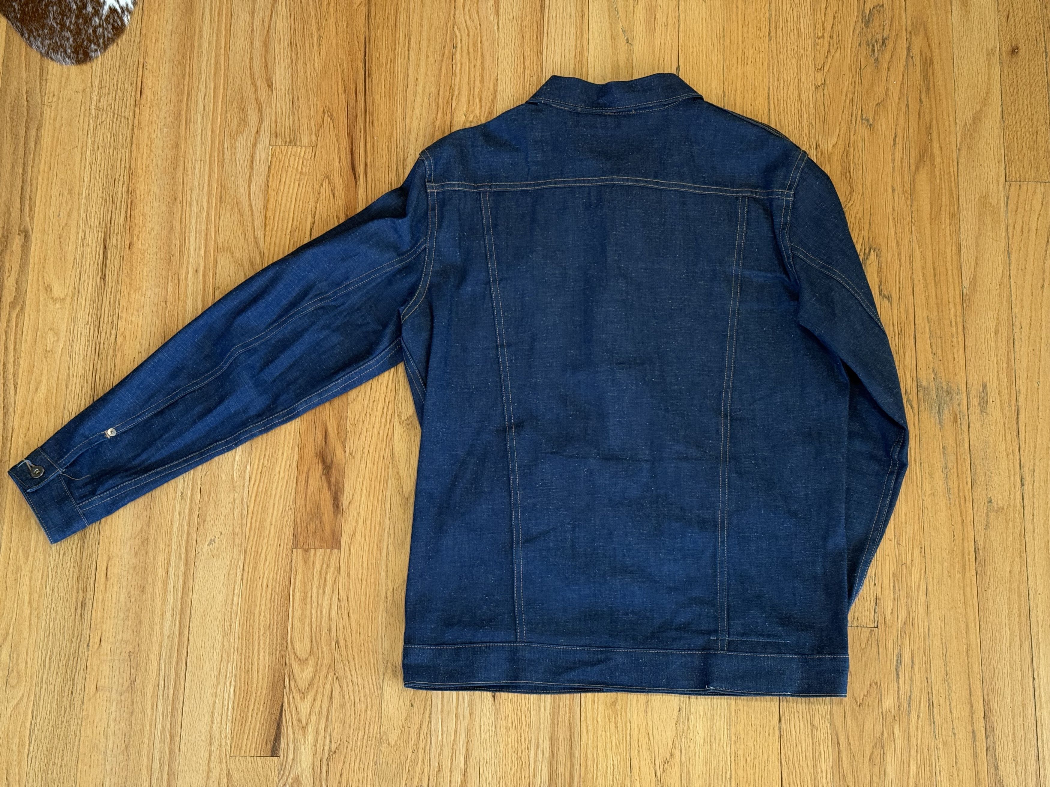 3sixteen 3sixteen Indigo Nep Ranch Jacket XL Selvedge Denim MiUSA Size US XL / EU 56 / 4 - 10 Thumbnail