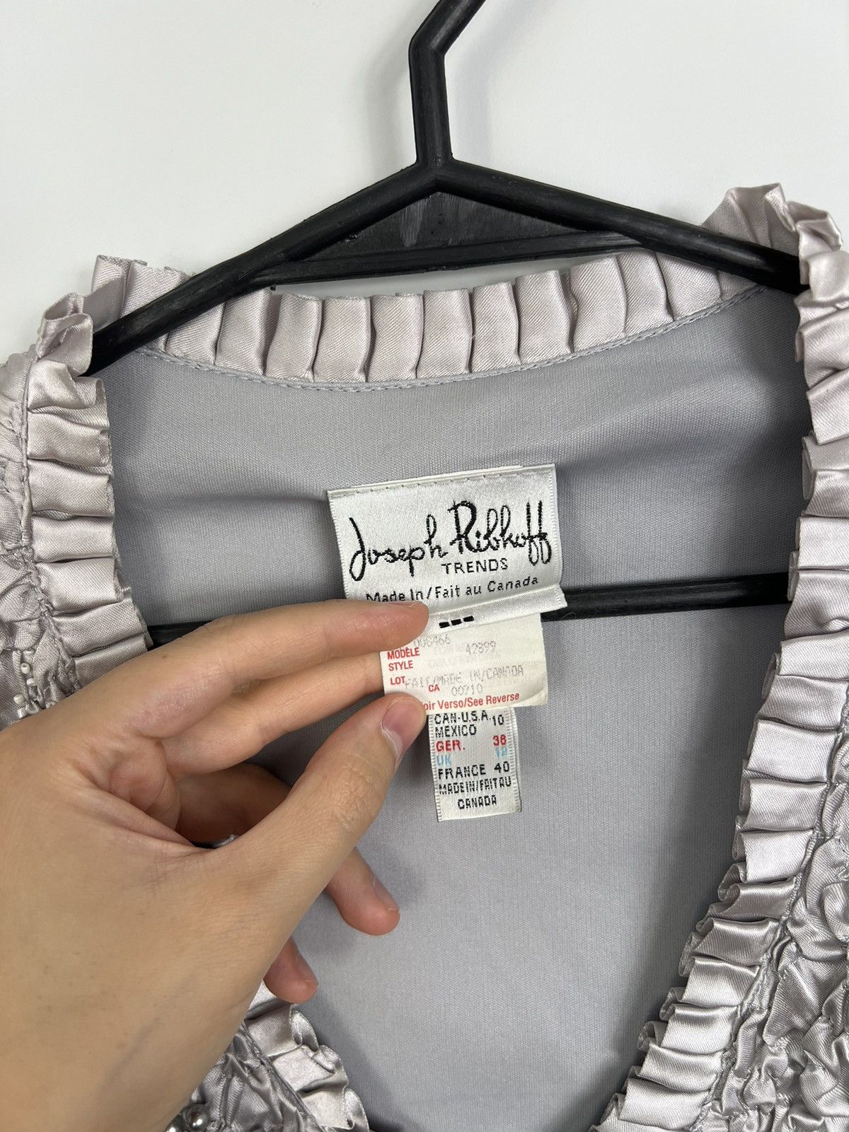 Joseph Ribkoff Jacket Joseph Ribkoff y2k avant garde Size M / US 6-8 / IT 42-44 - 4 Thumbnail
