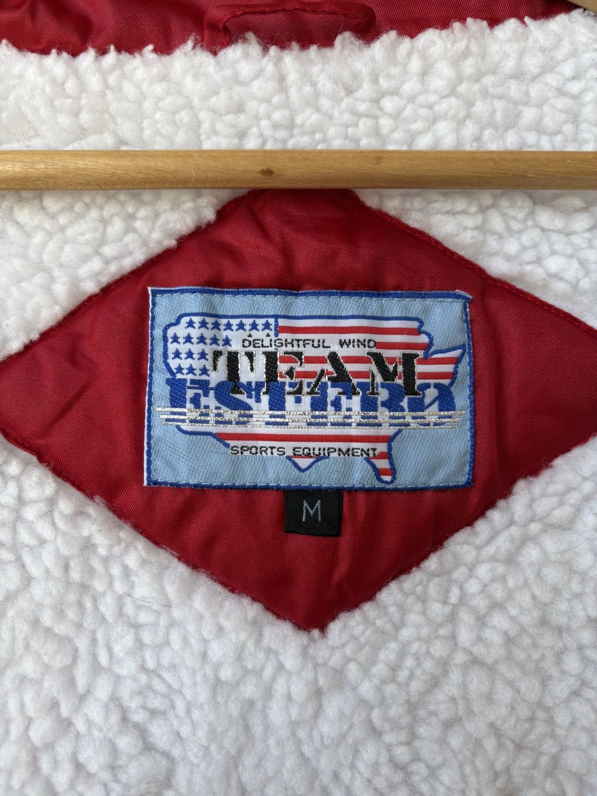 Vintage Super Rare‼️ Vintage 80s Sports Jacket Sherpa Lining Size US S / EU 44-46 / 1 - 7 Thumbnail