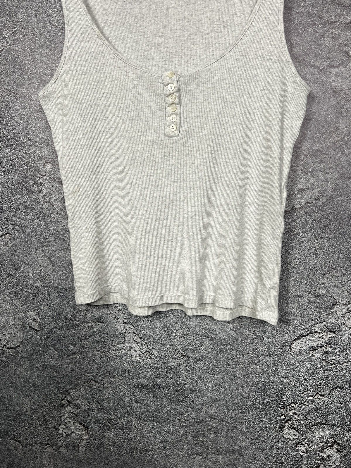 Sezane Sezane Classic Grey Tank Top Size S Size S / US 4 / IT 40 - 3 Thumbnail
