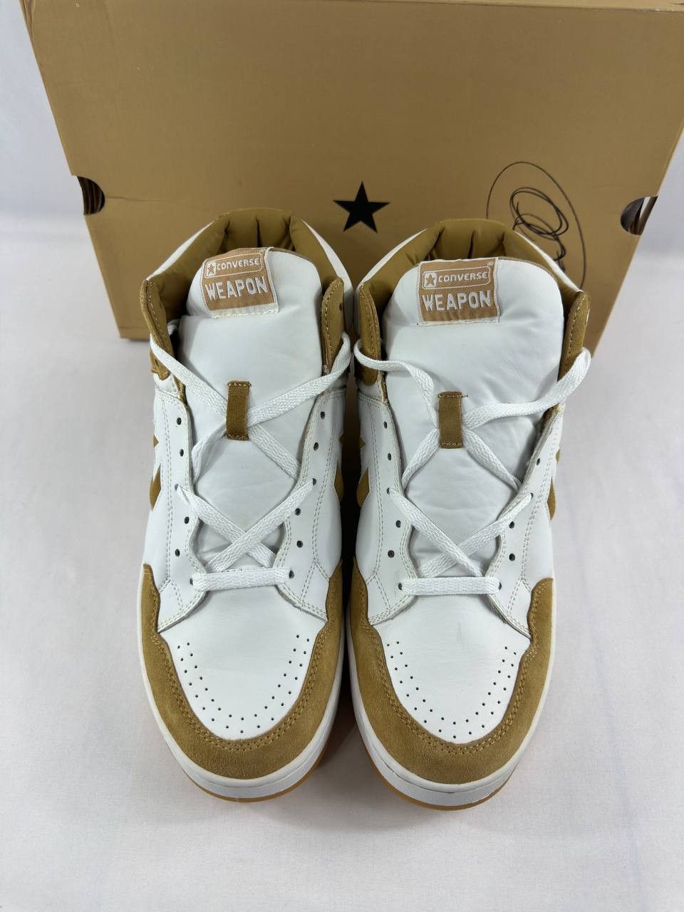 Converse Vintage Converse Weapon High Top Sneakers 1K343 Size US 13 / EU 46 - 3 Thumbnail