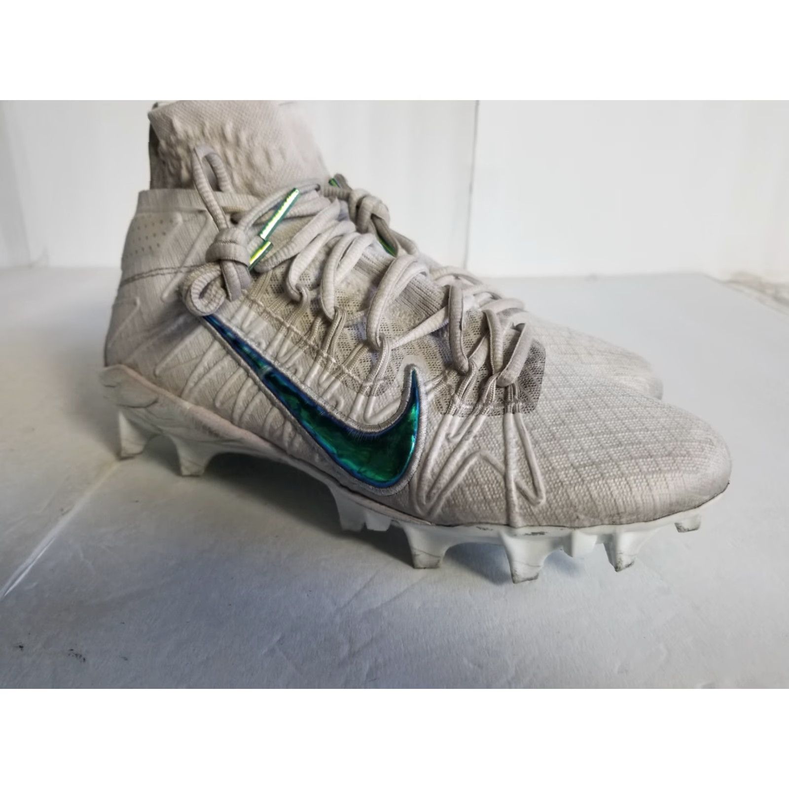 Nike Nike Alpha Huarache 7 Sneaker Men 8.5 White Mid Top Lacrosse Athletic Shoe Size US 9 / EU 42 - 2 Thumbnail