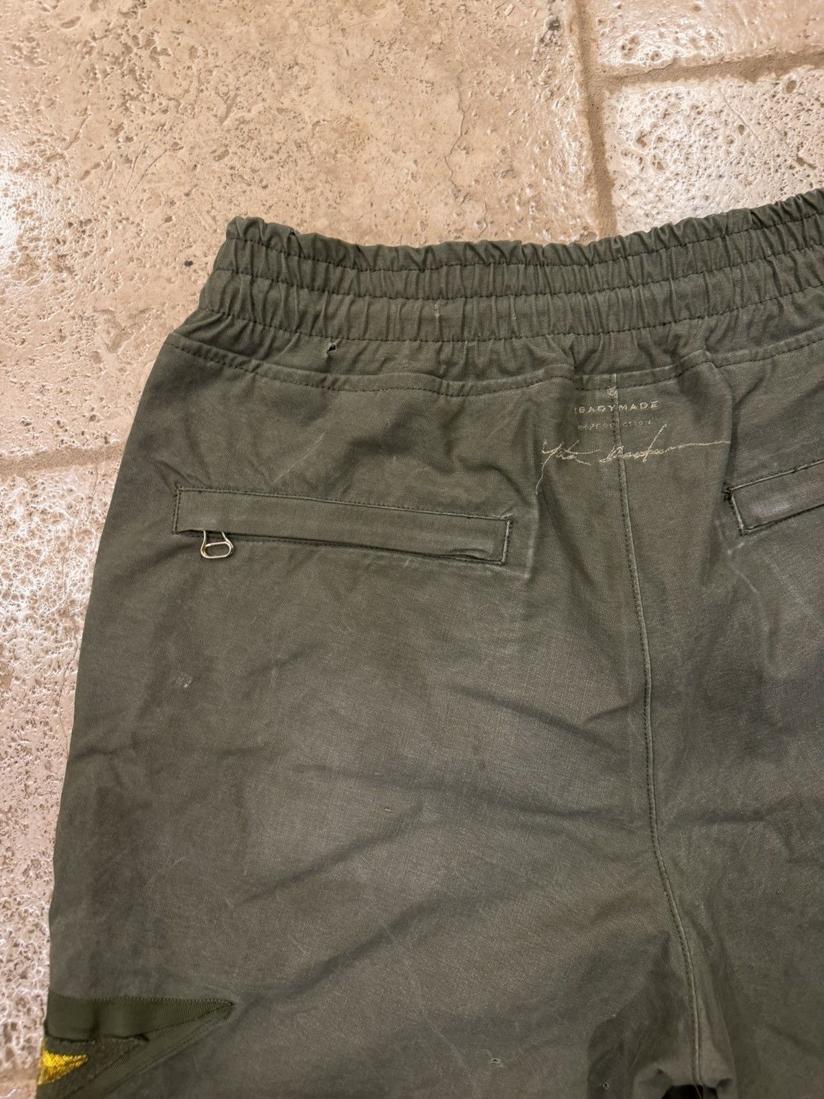 Just Don Just Don x READYMADE Military Green All Star Gold Shorts Size US 32 / EU 48 - 8 Thumbnail